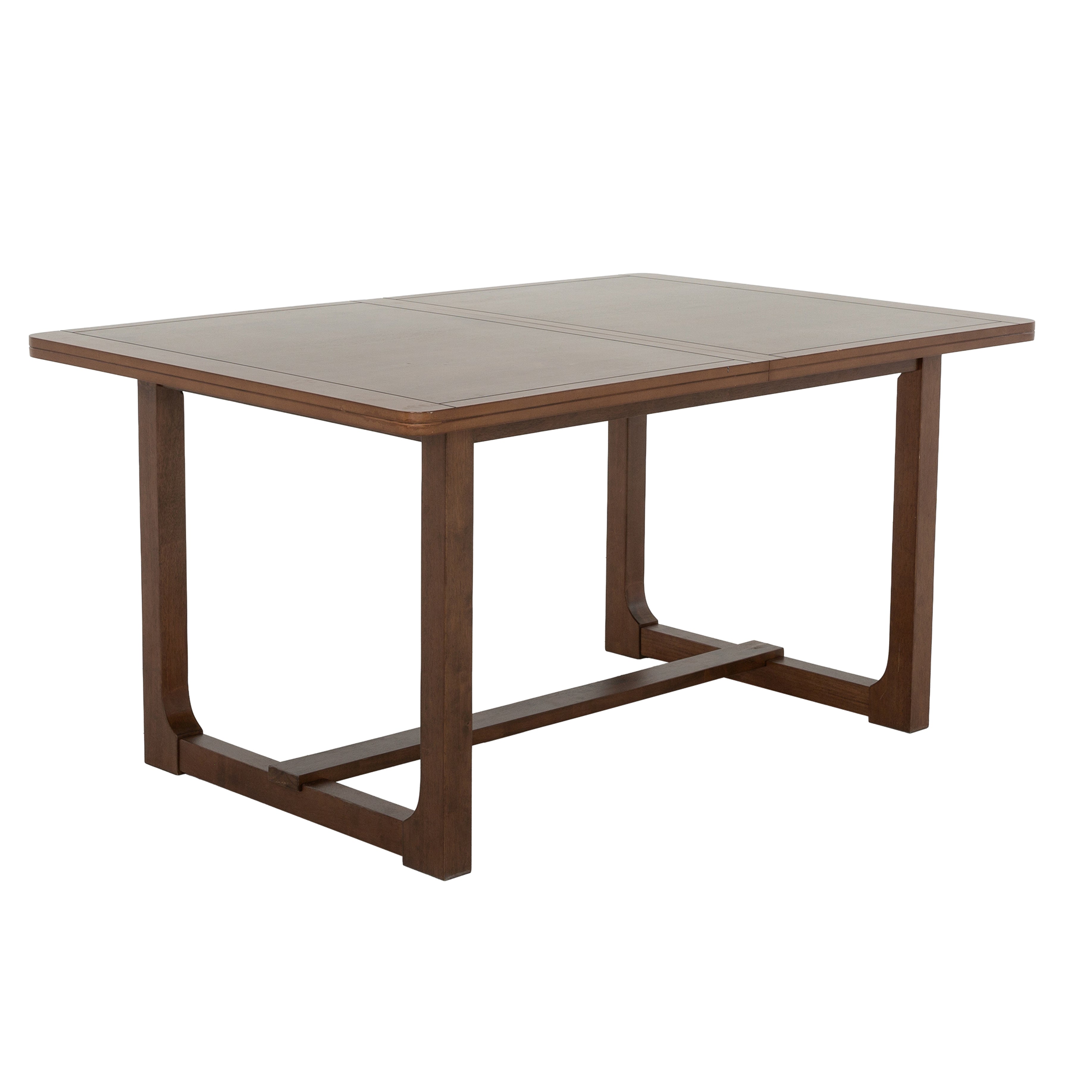 Westbrook 5-Piece Extendable Dining Set in Warm Brown