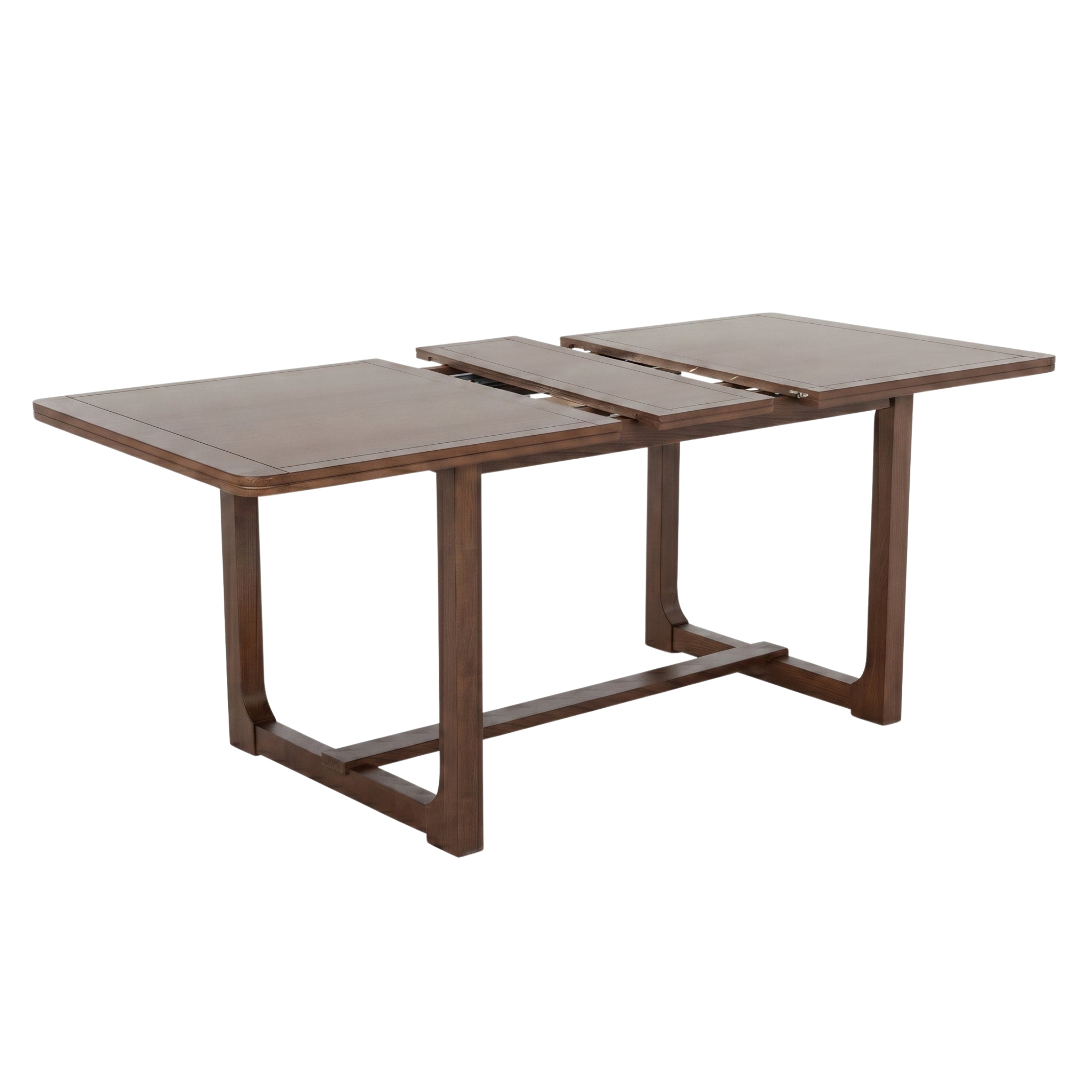Westbrook 5-Piece Extendable Dining Set in Warm Brown