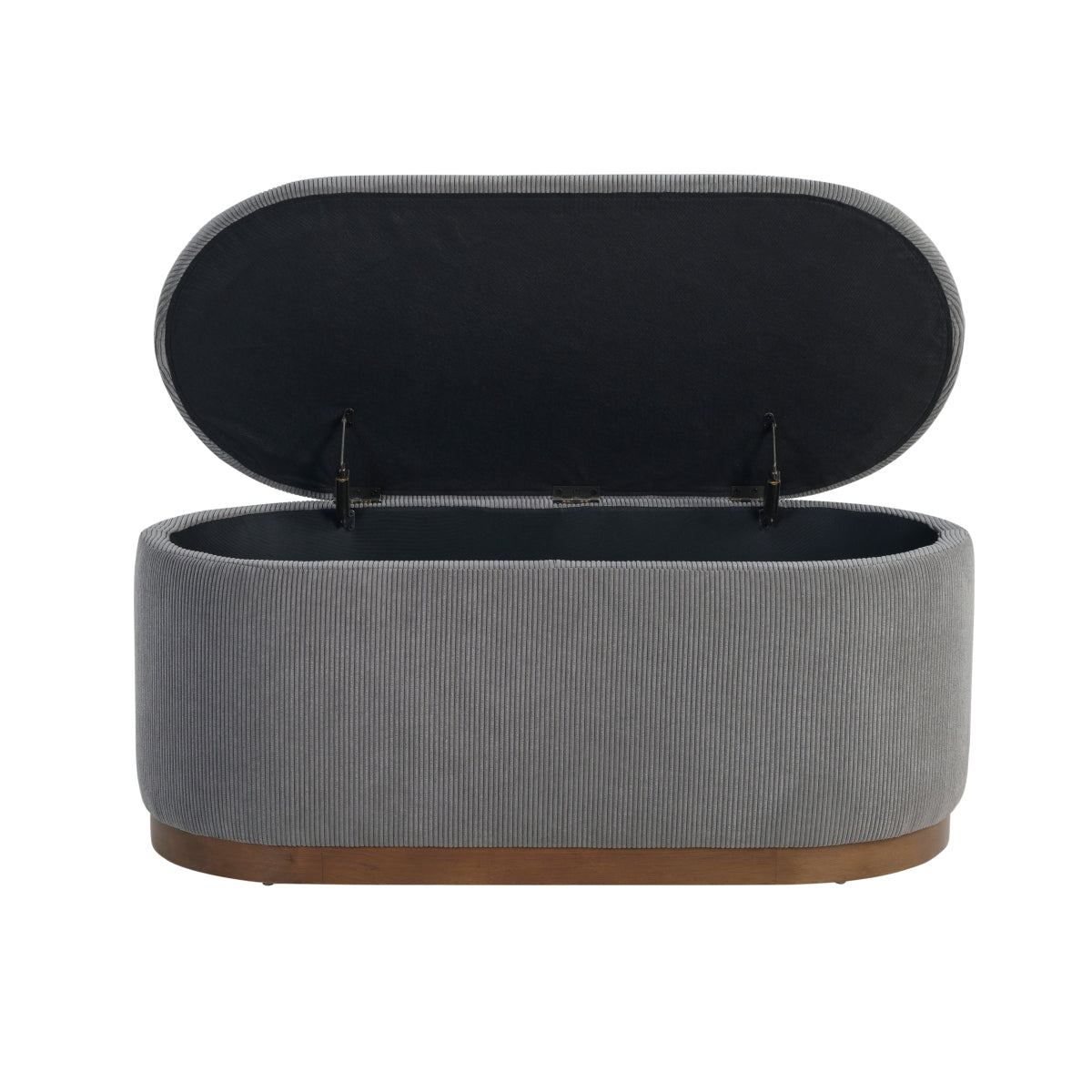 Nell Collection Lift Top Storage Bench in Grey | CastleUp Experience Centre Online Furniture