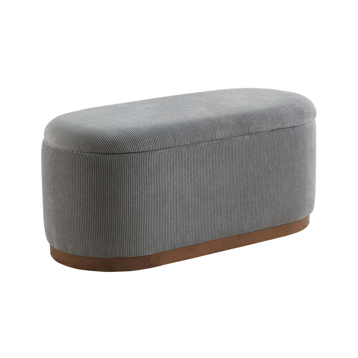 Nell Collection Lift Top Storage Bench in Grey | CastleUp Experience Centre Online Furniture