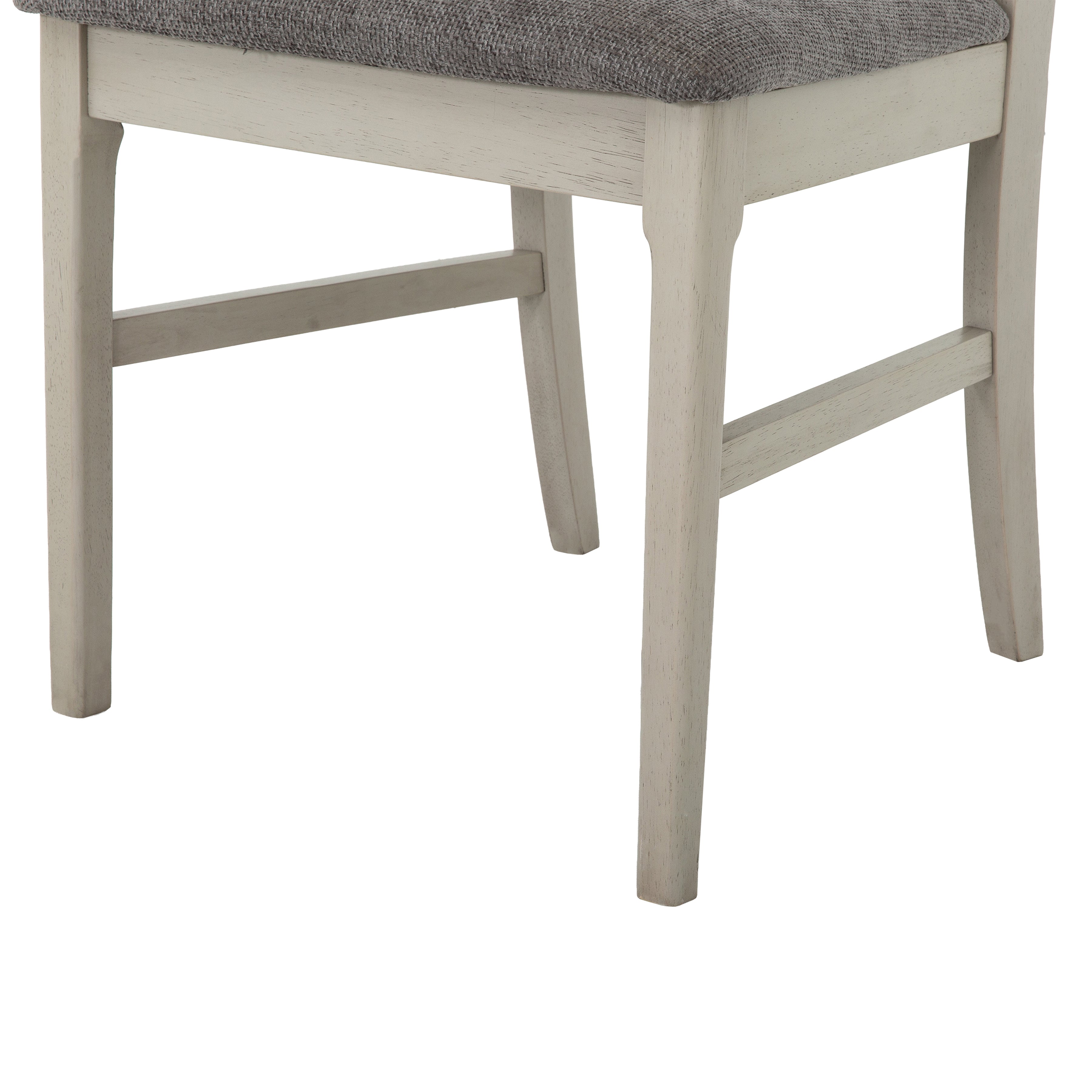 Ashford 5-Piece Extendable Dining Set in Two-Tone Grey