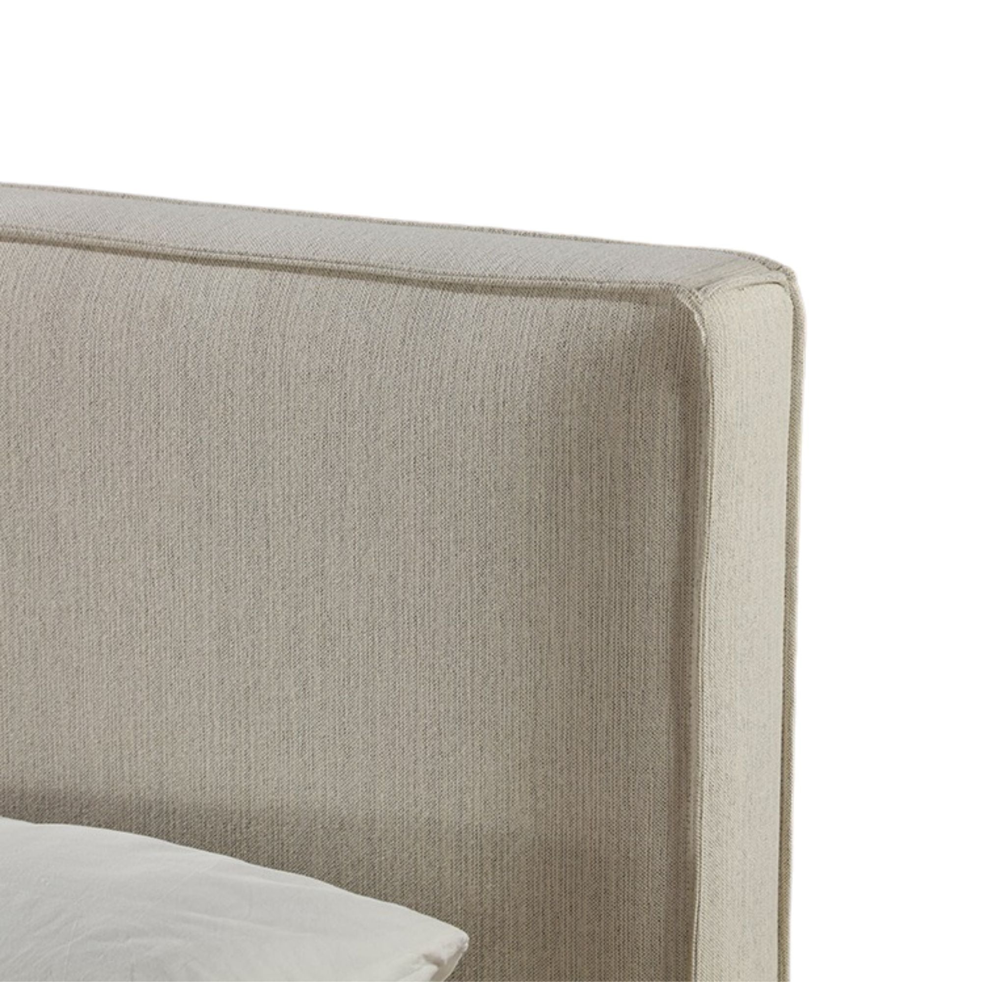 Elara Upholstered Storage Bed Beige