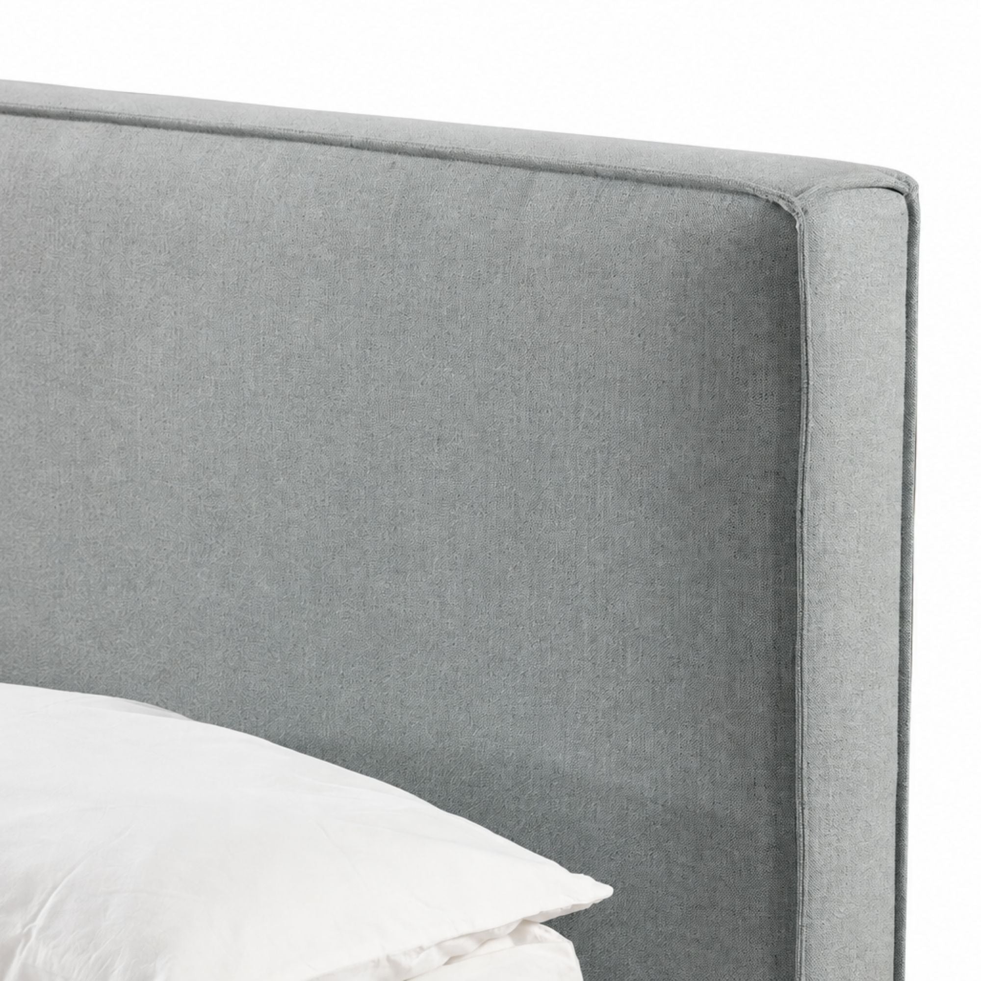 Elara Upholstered Storage Bed Grey