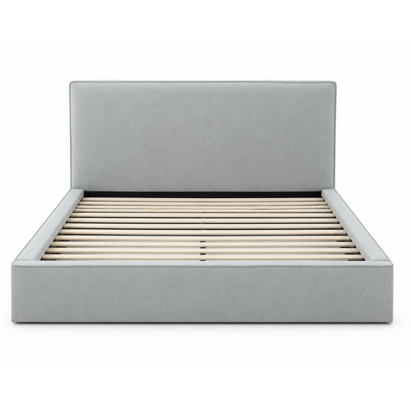 Elara Upholstered Storage Bed Grey