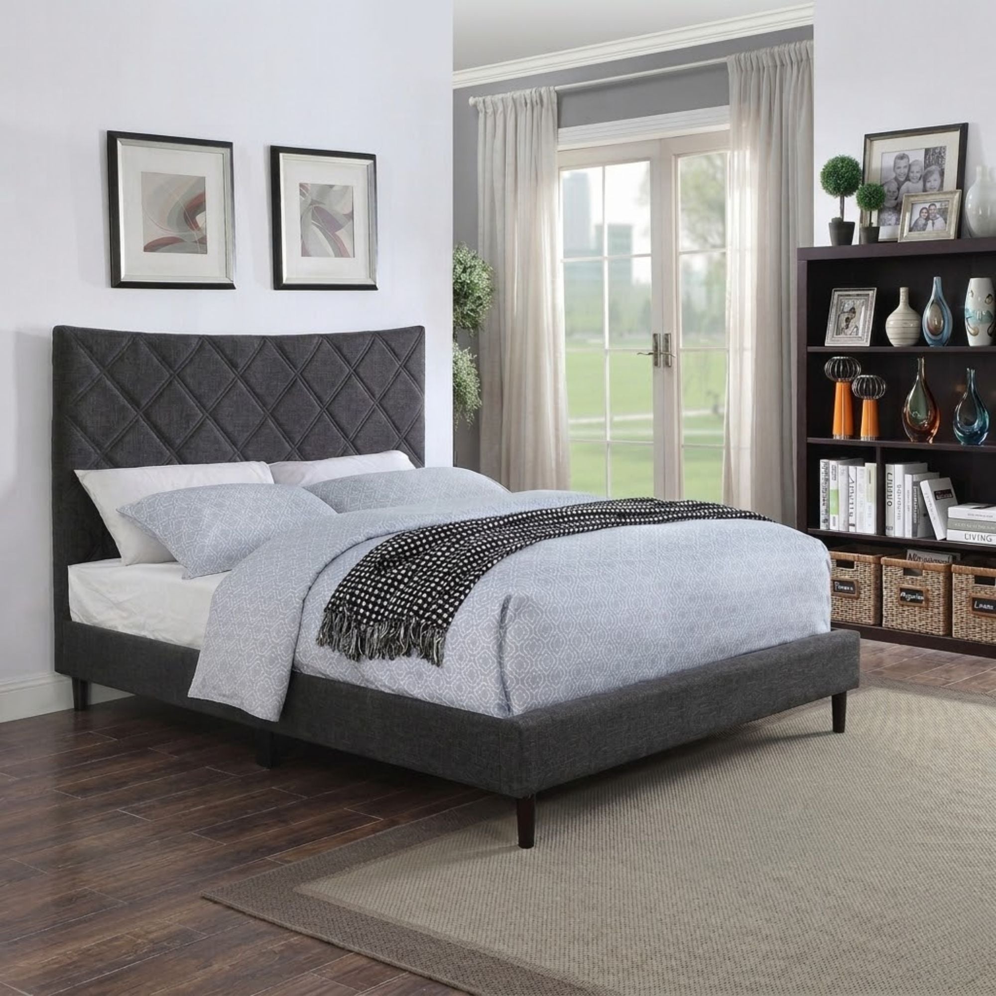 Rosemary Collection  Platform in Dark Gery | CastleUp Experience Centre Online Furniture