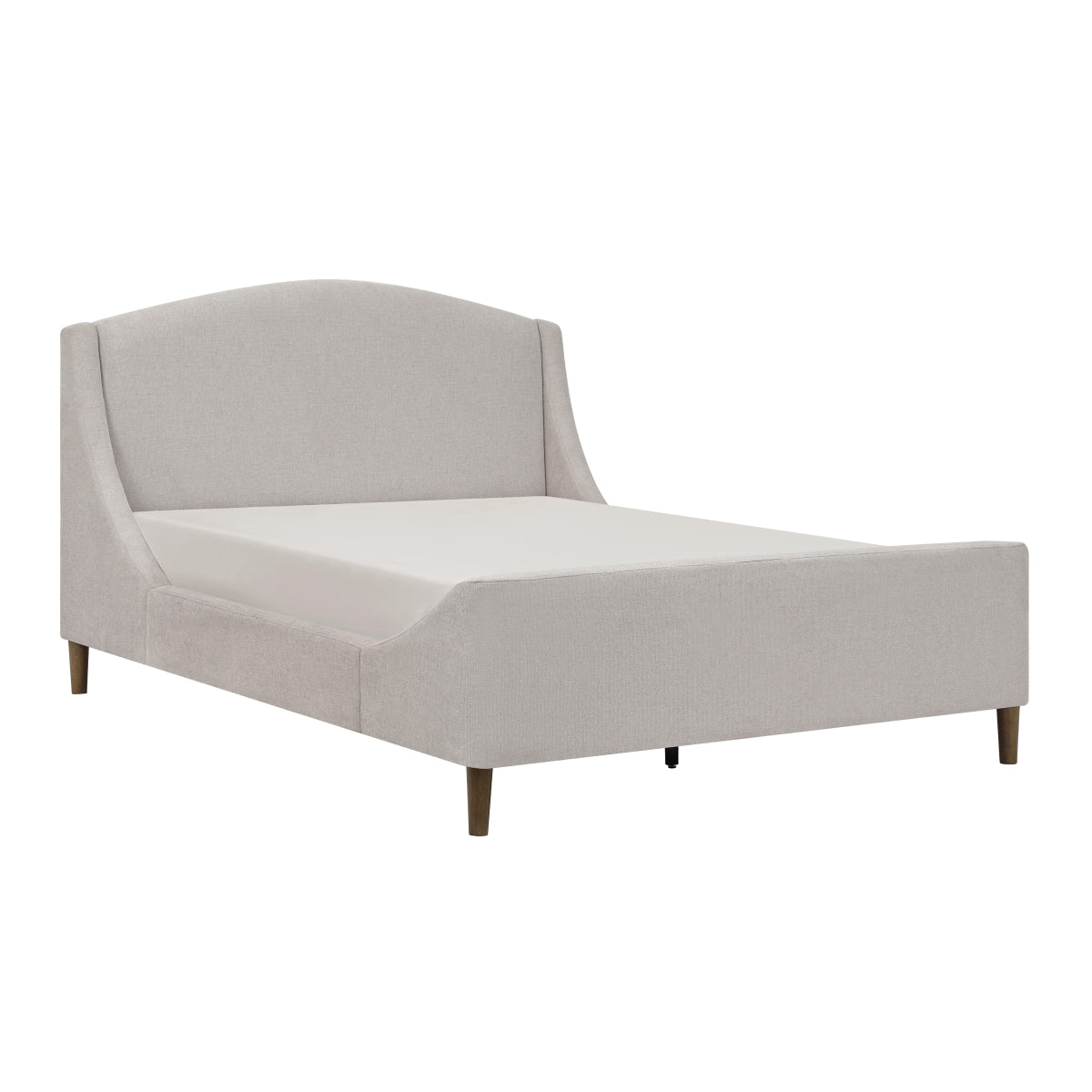 Sabrina Bed Collection in Beige | CastleUp Experience Centre Online Furniture