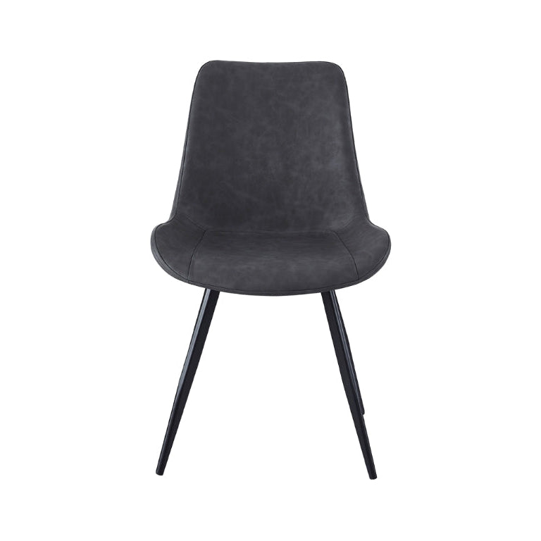 Dumas Dining Chair in Dark Grey (Set of 2) | CastleUp Experience Centre Online Furniture