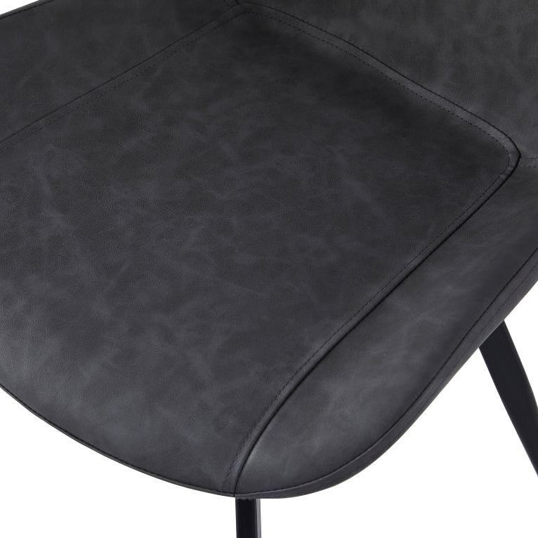 Dumas Dining Chair in Dark Grey (Set of 2) | CastleUp Experience Centre Online Furniture
