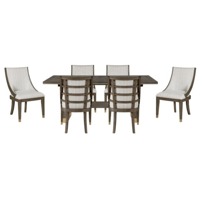 Griffin Collection Dining Set Brown & Gold
