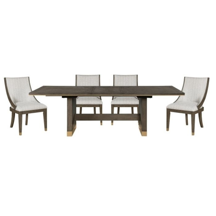 Griffin Collection Dining Set Brown & Gold