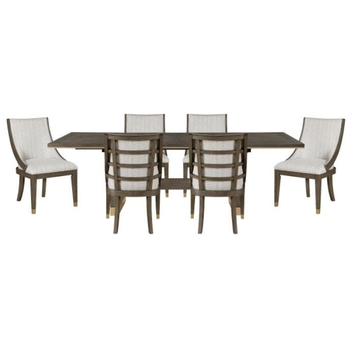 Griffin Collection Dining Set Brown & Gold