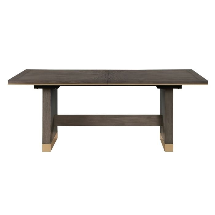 Griffin Collection Dining Table Brown & Gold
