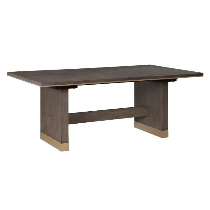 Griffin Collection Dining Set Brown & Gold