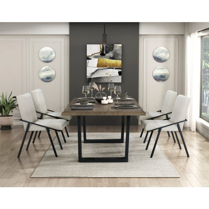 Rochelle Dining Chair in Cream (Set of 2) | CastleUp Experience Centre Online Furniture
