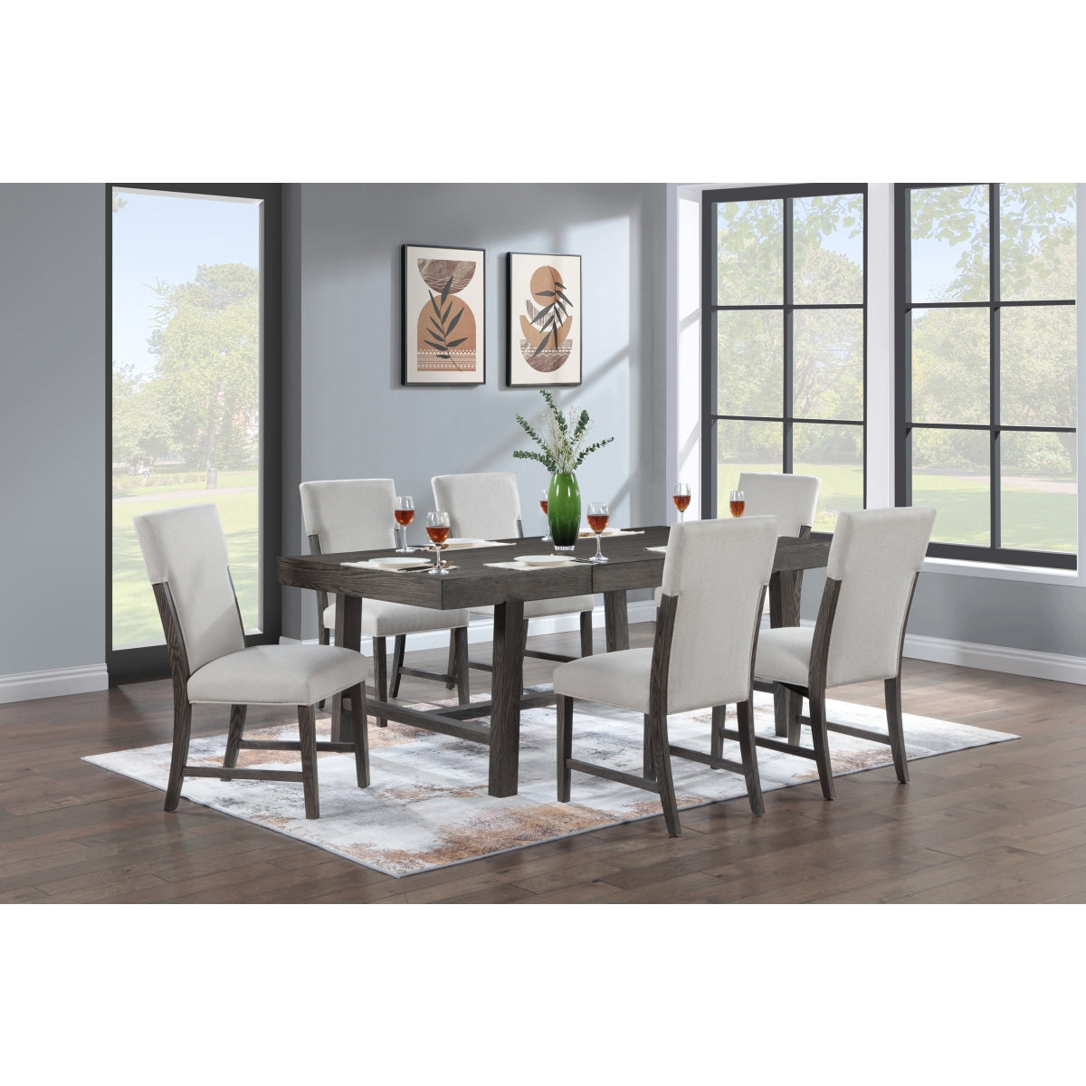 Starkey Dining Chair in Cream (Set of 2) | CastleUp Experience Centre Online Furniture