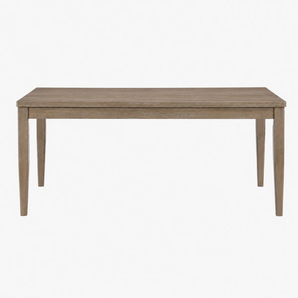 MAZ Bellwoods dining table in natural oak wood with clean lines and sturdy design, ideal for modern dining rooms.