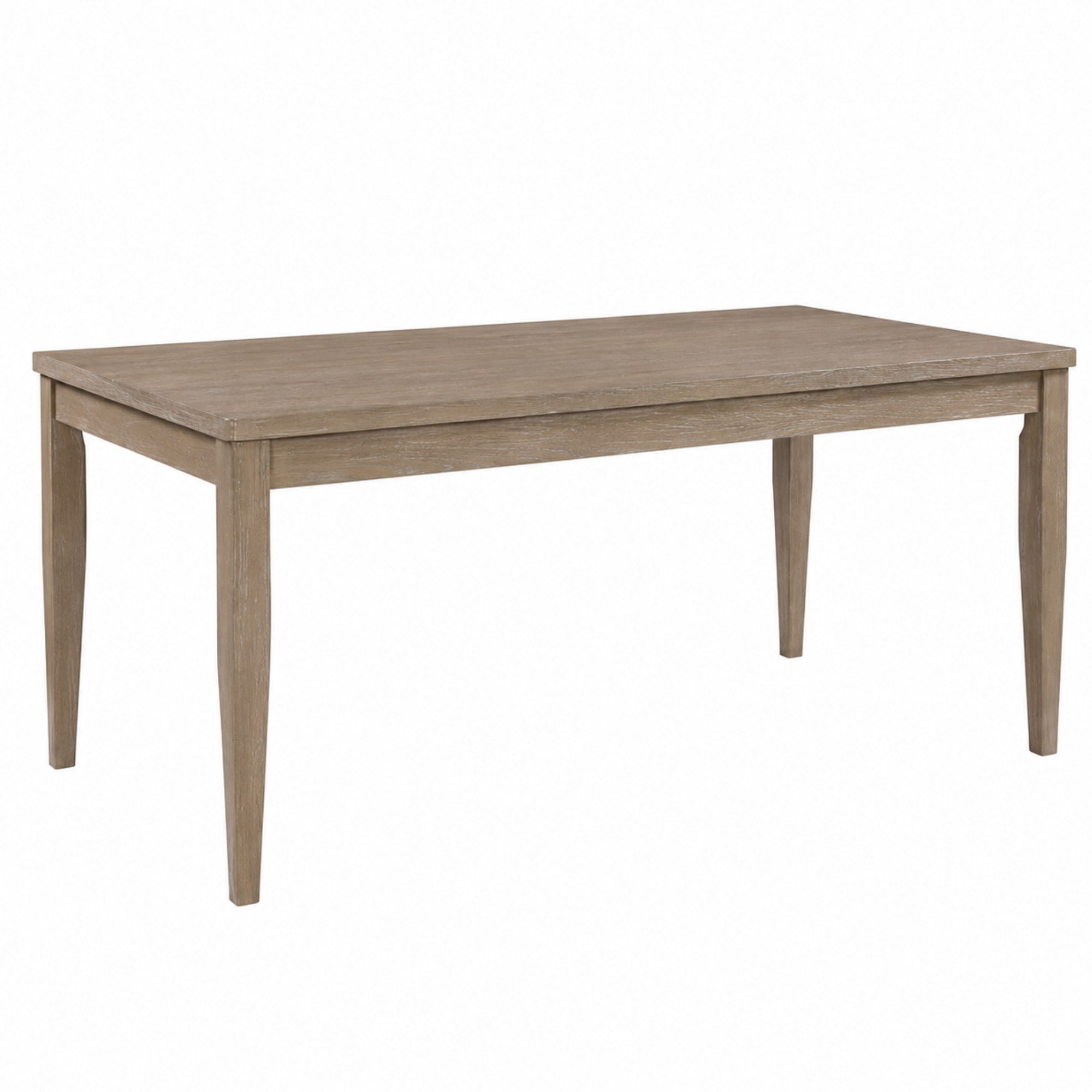 MAZ Bellwoods natural oak dining table with sleek wooden surface and sturdy legs, ideal for modern dining rooms.
