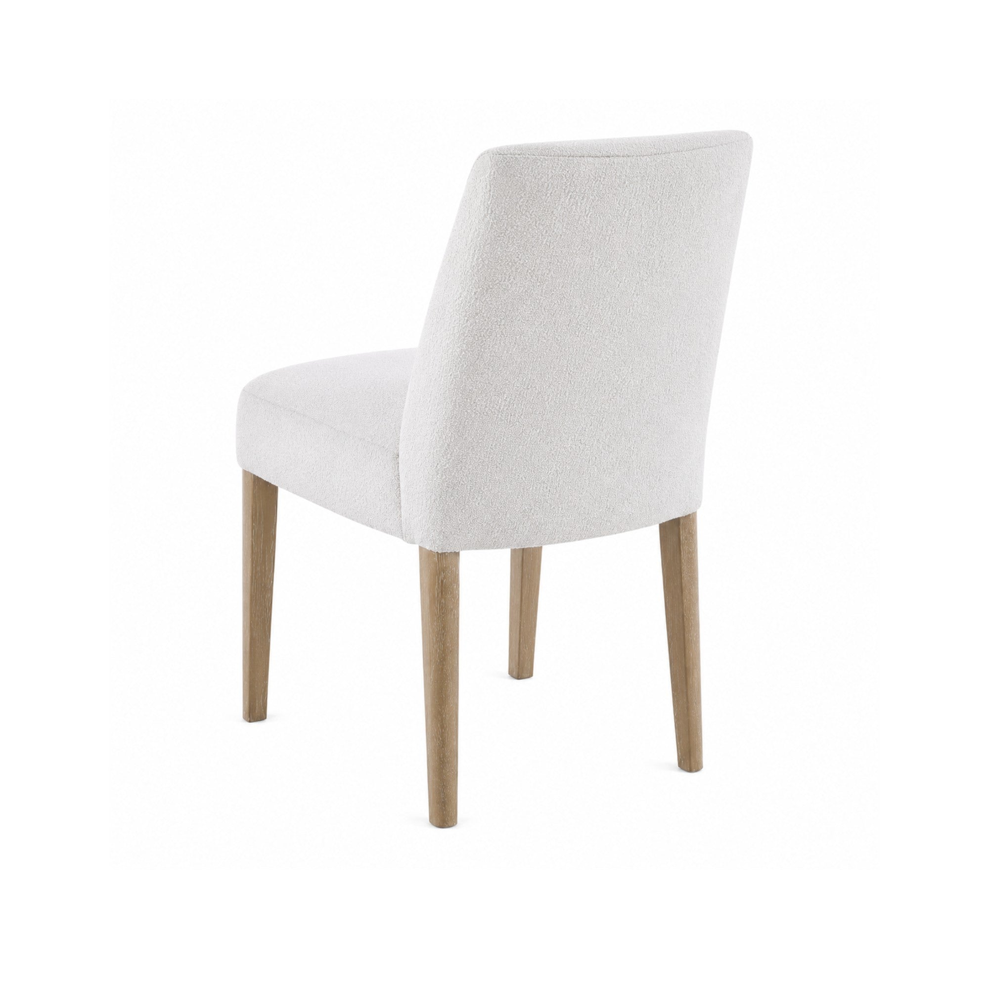 Natural oak MAZ Bellwoods dining room table with a sleek rectangular design and sturdy wooden legs.