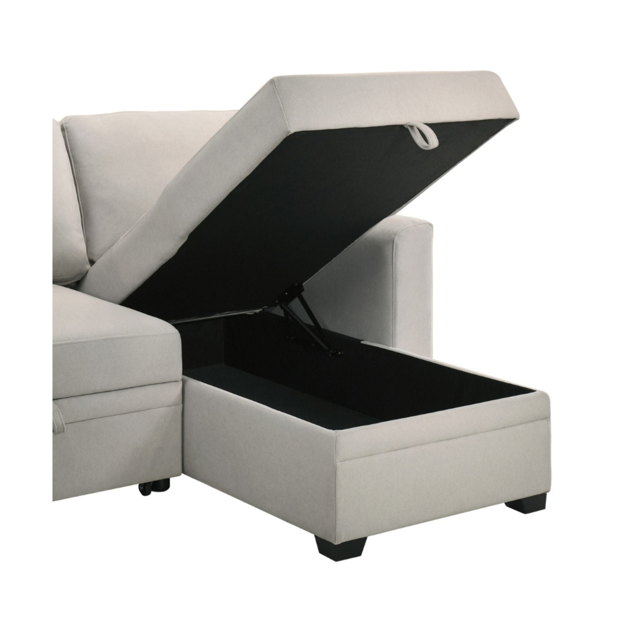 Ariadne 2-piece Sectional in Beige 99073BESS.