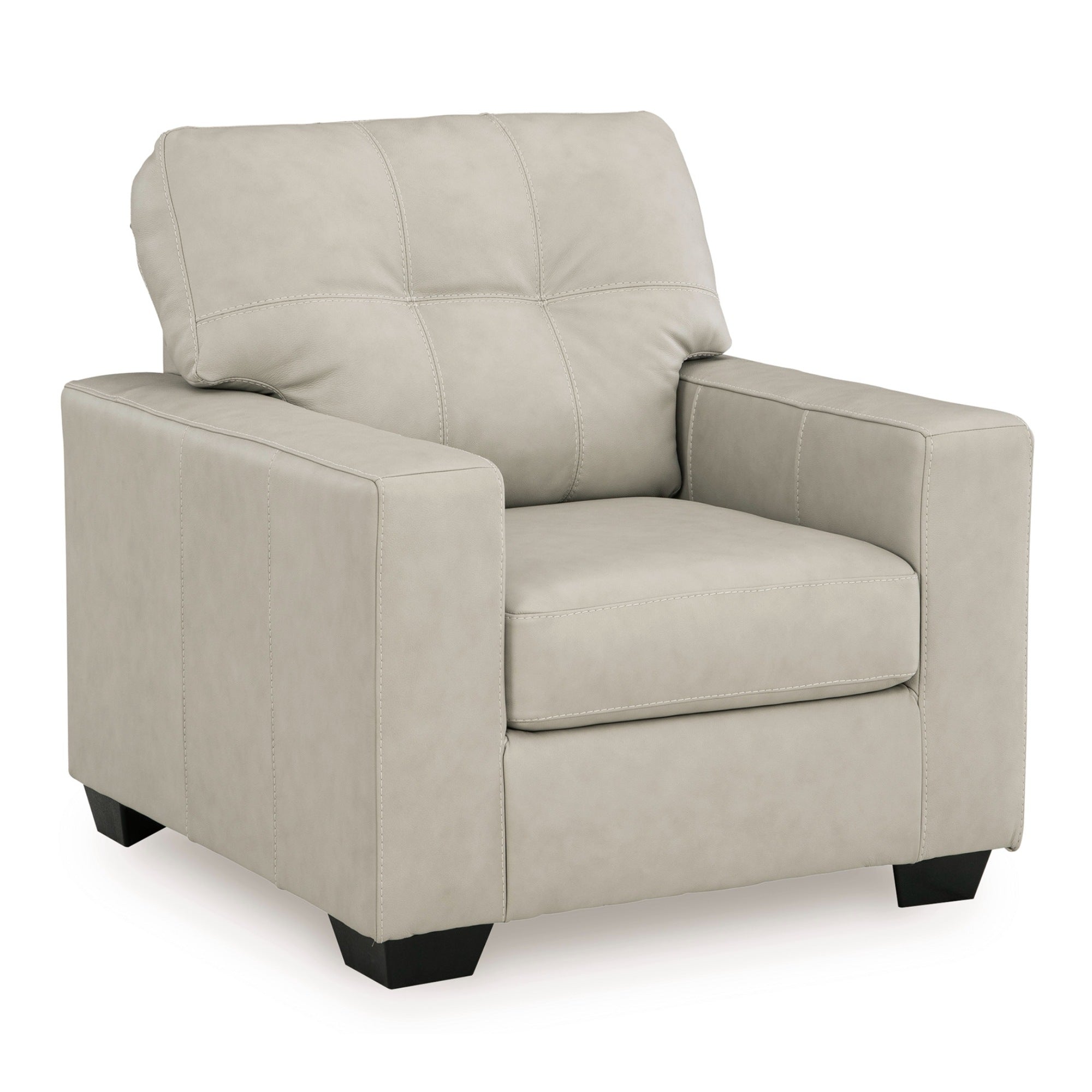 Santorine Leather Sofa Set Beige