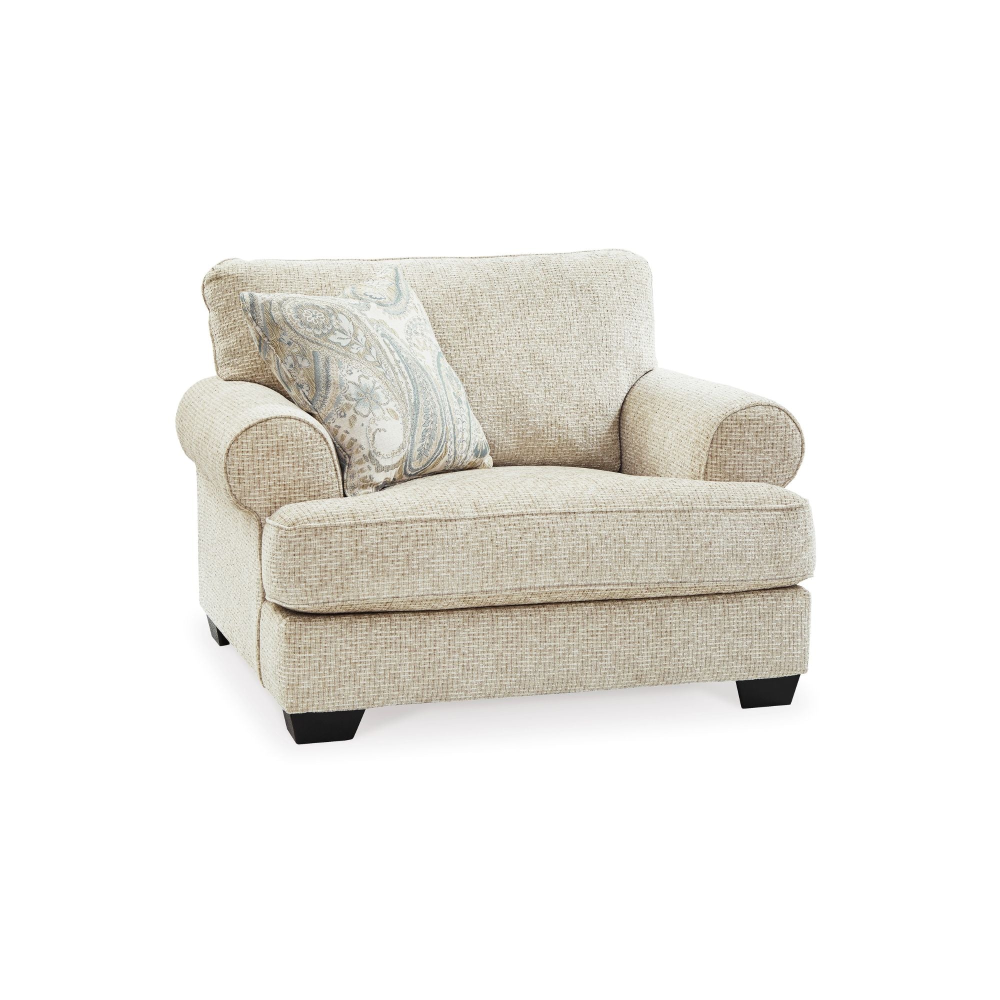 Monaghan Oversized Chair in Sandstone