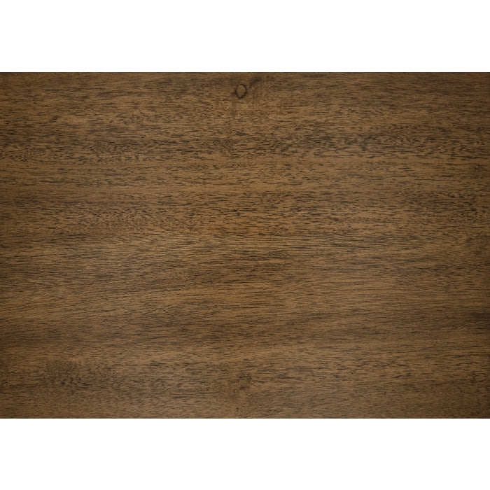 MAZ Tyler rectangular dining table with shelf base, wooden surface and modern design, ideal for kitchen or dining room setting.