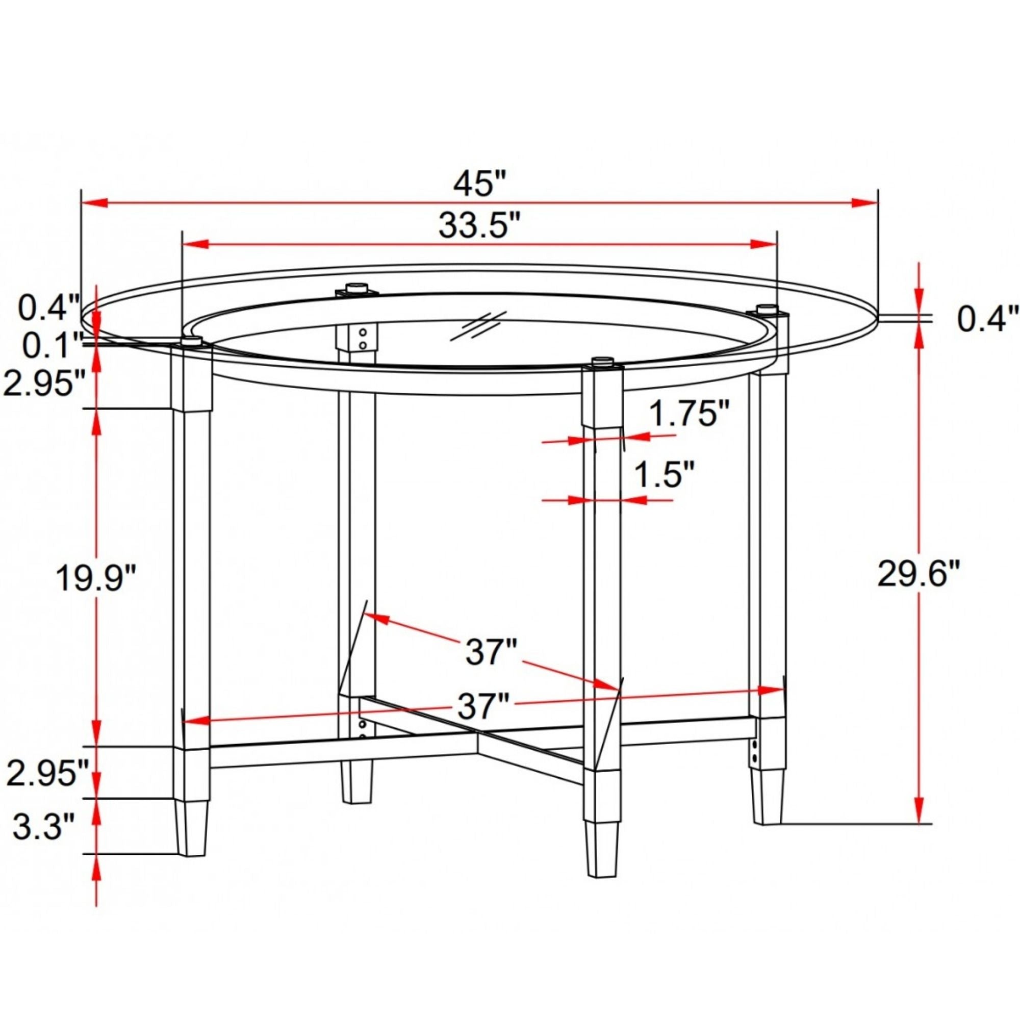 Brassex Alaska round silver dining table with sleek metal finish, modern design, and smooth tabletop surface.