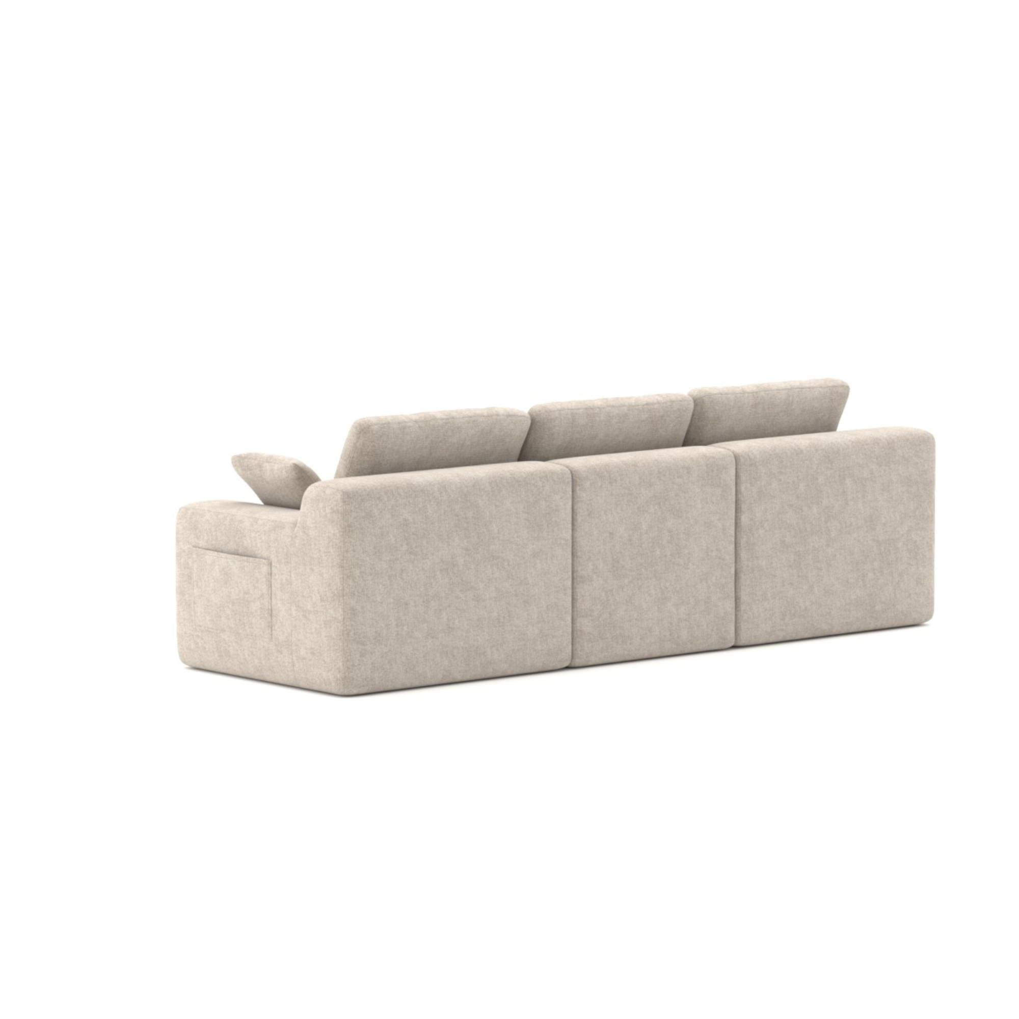 625111 Compression Sectional in Beige.