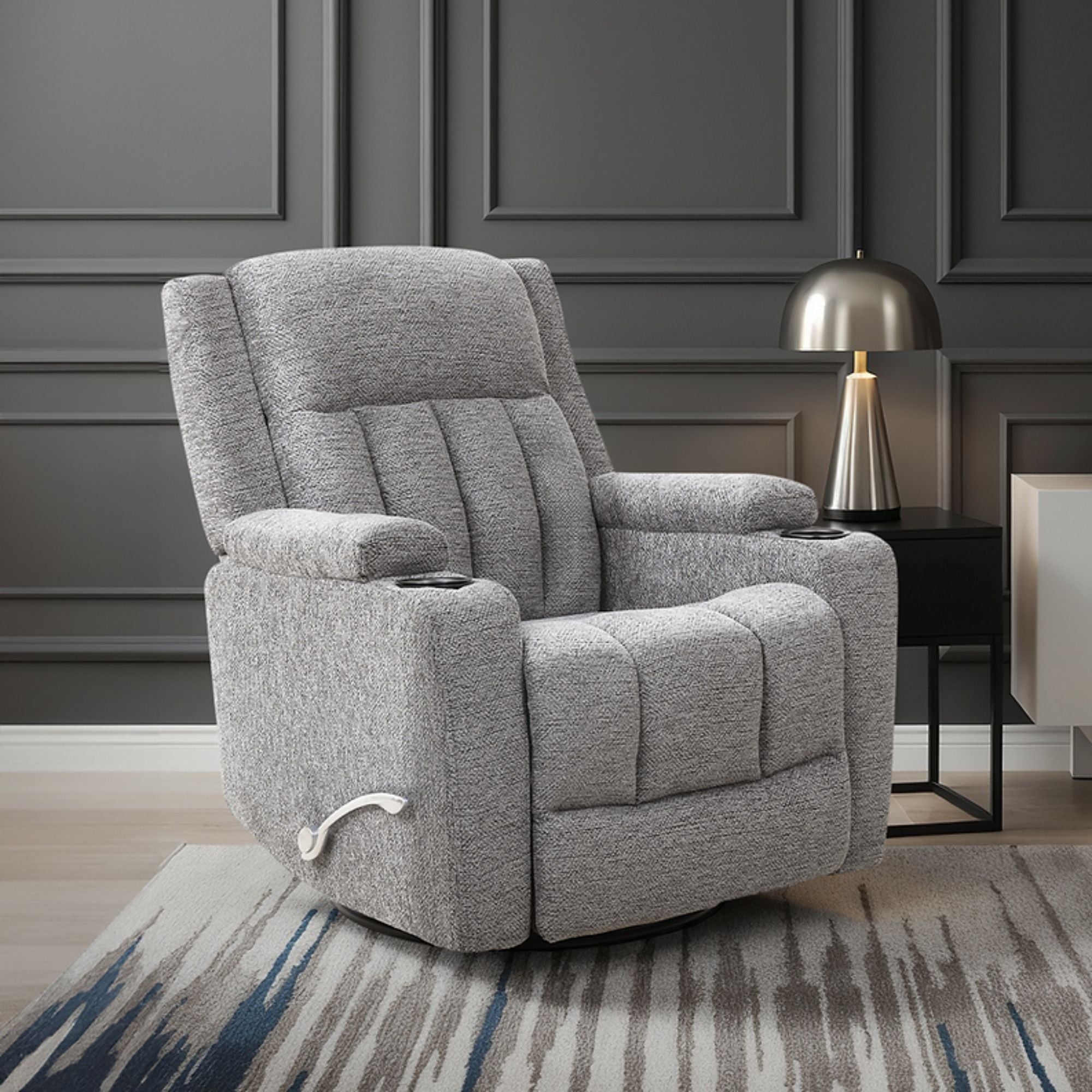 Arlo Recliner in Grey | CastleUp Experience Centre Online Furniture