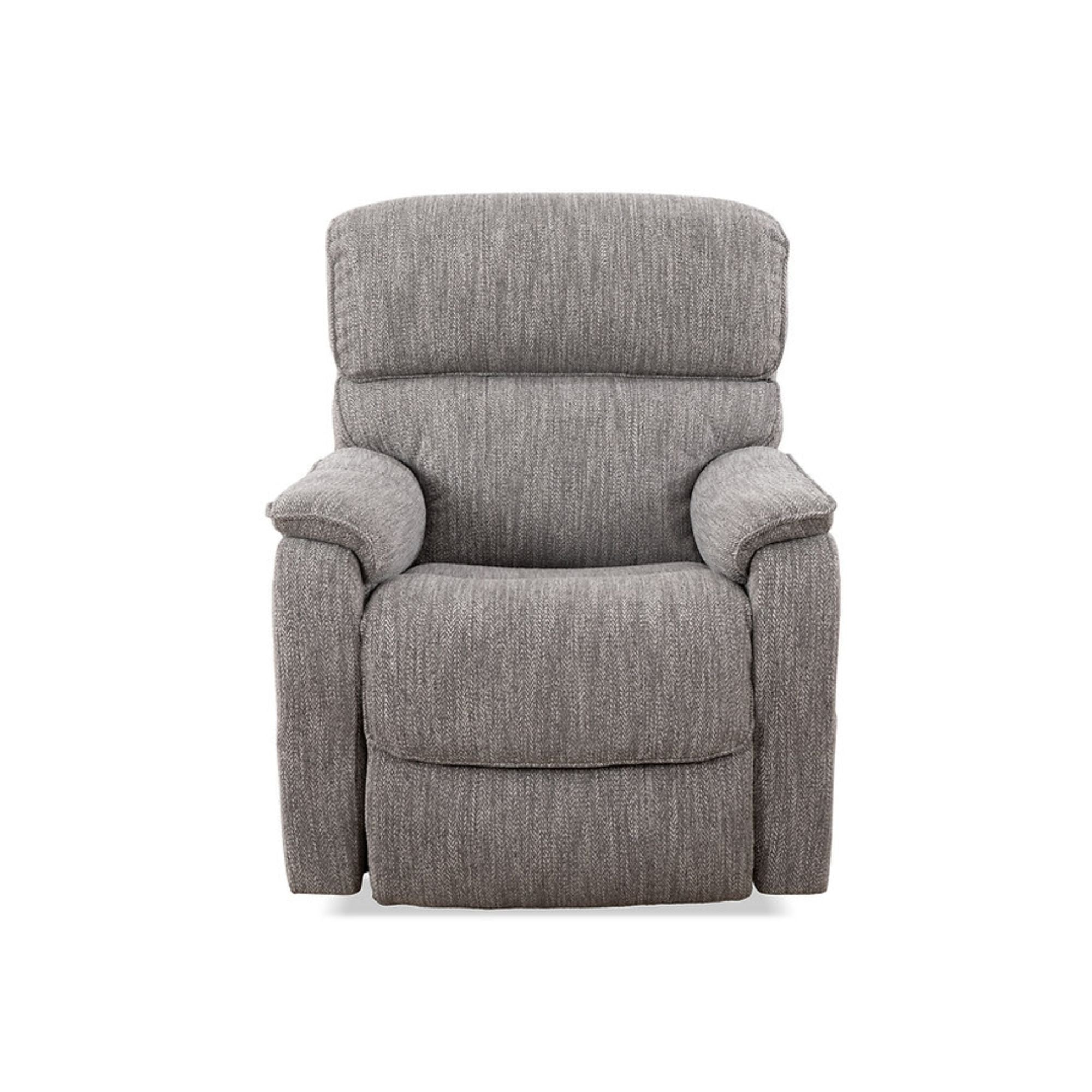 Grey IFF Belmont Lift Chair with plush cushioning and ergonomic design, perfect for comfortable seating and mobility support.