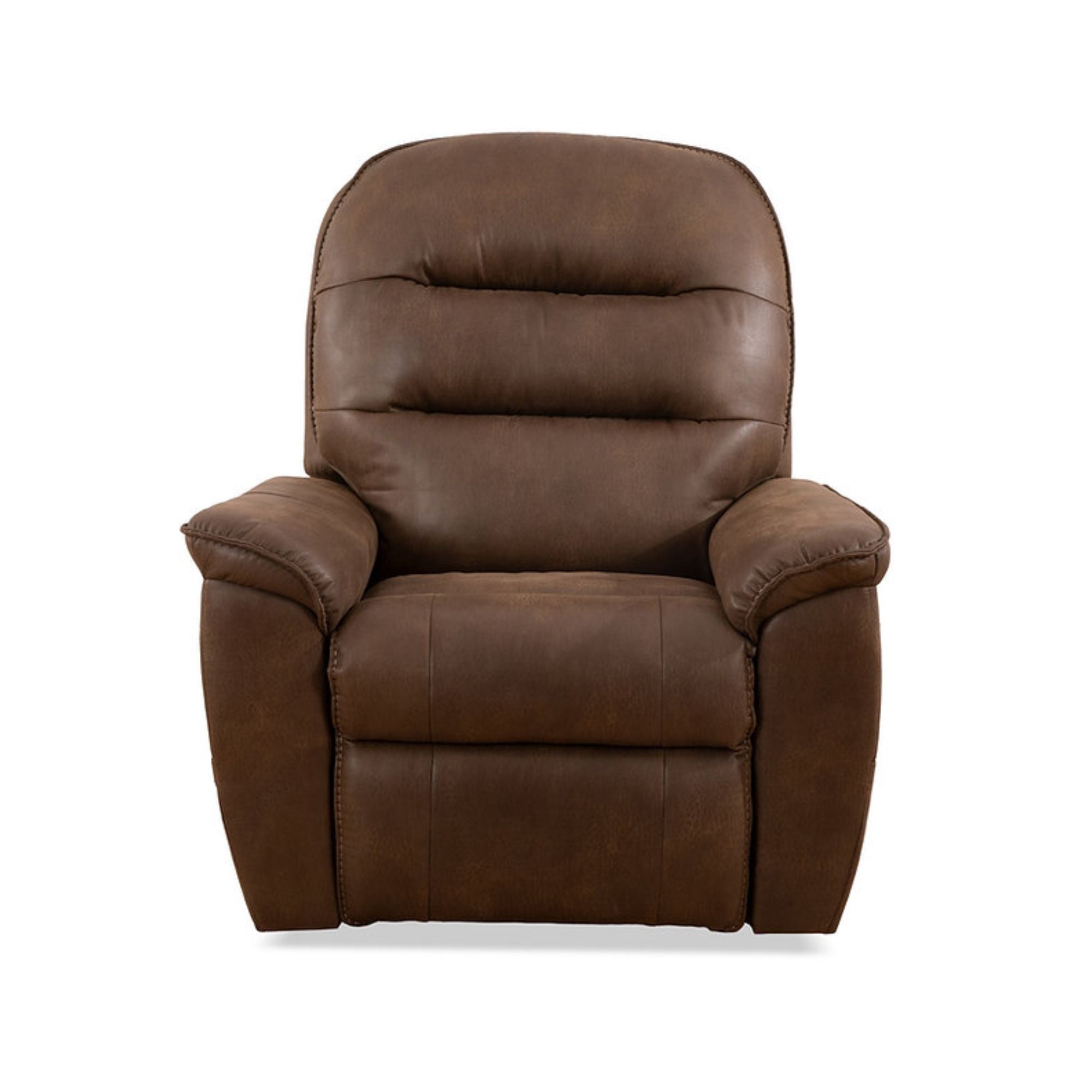 Brown IFF Camden lift chair with padded armrests and plush upholstery, designed for comfort and easy reclining.