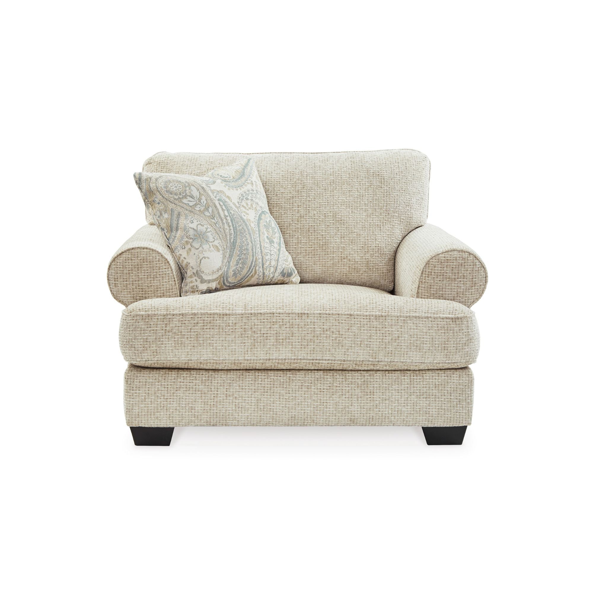Monaghan Oversized Chair in Sandstone