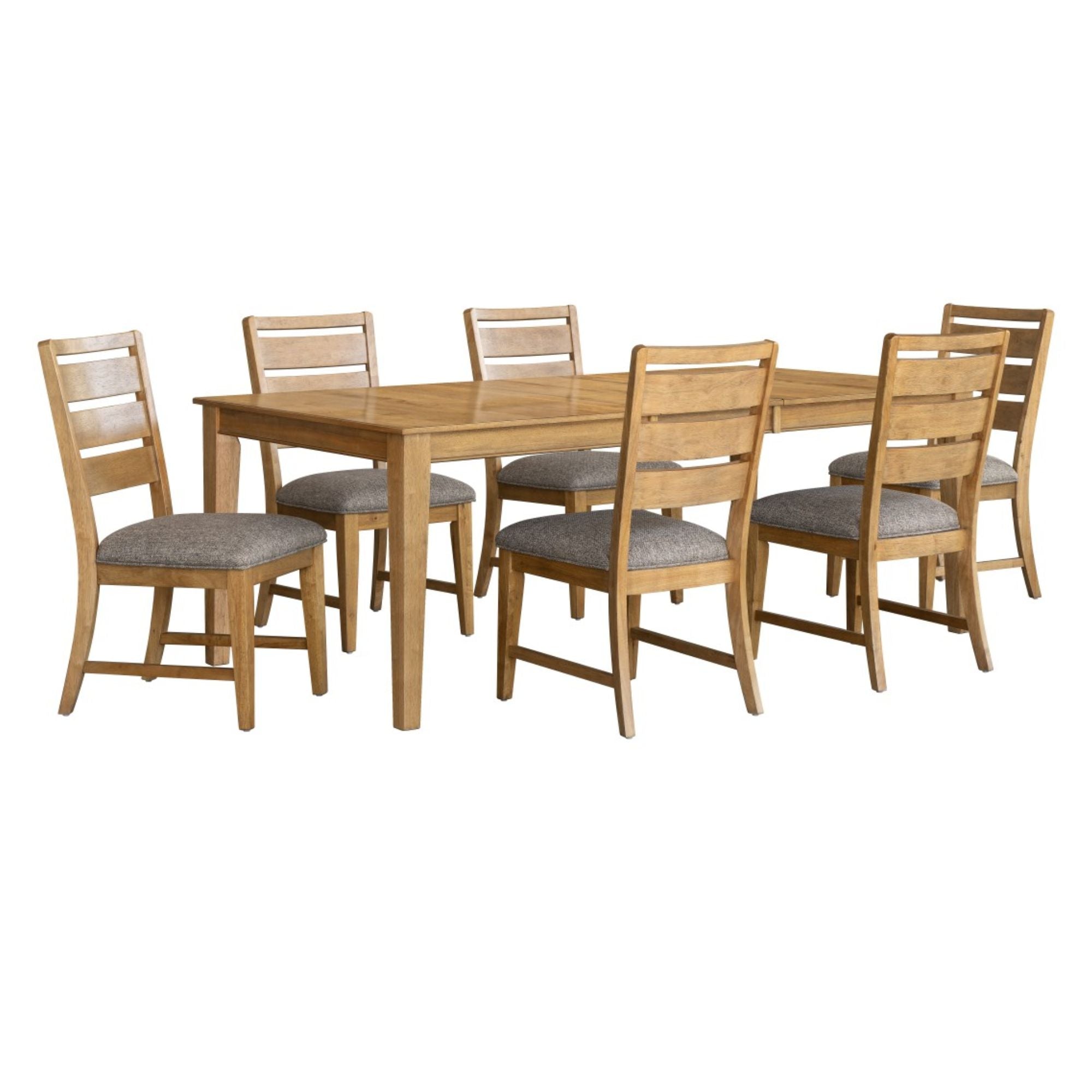 7 Piece Dining Set in Oak 603116