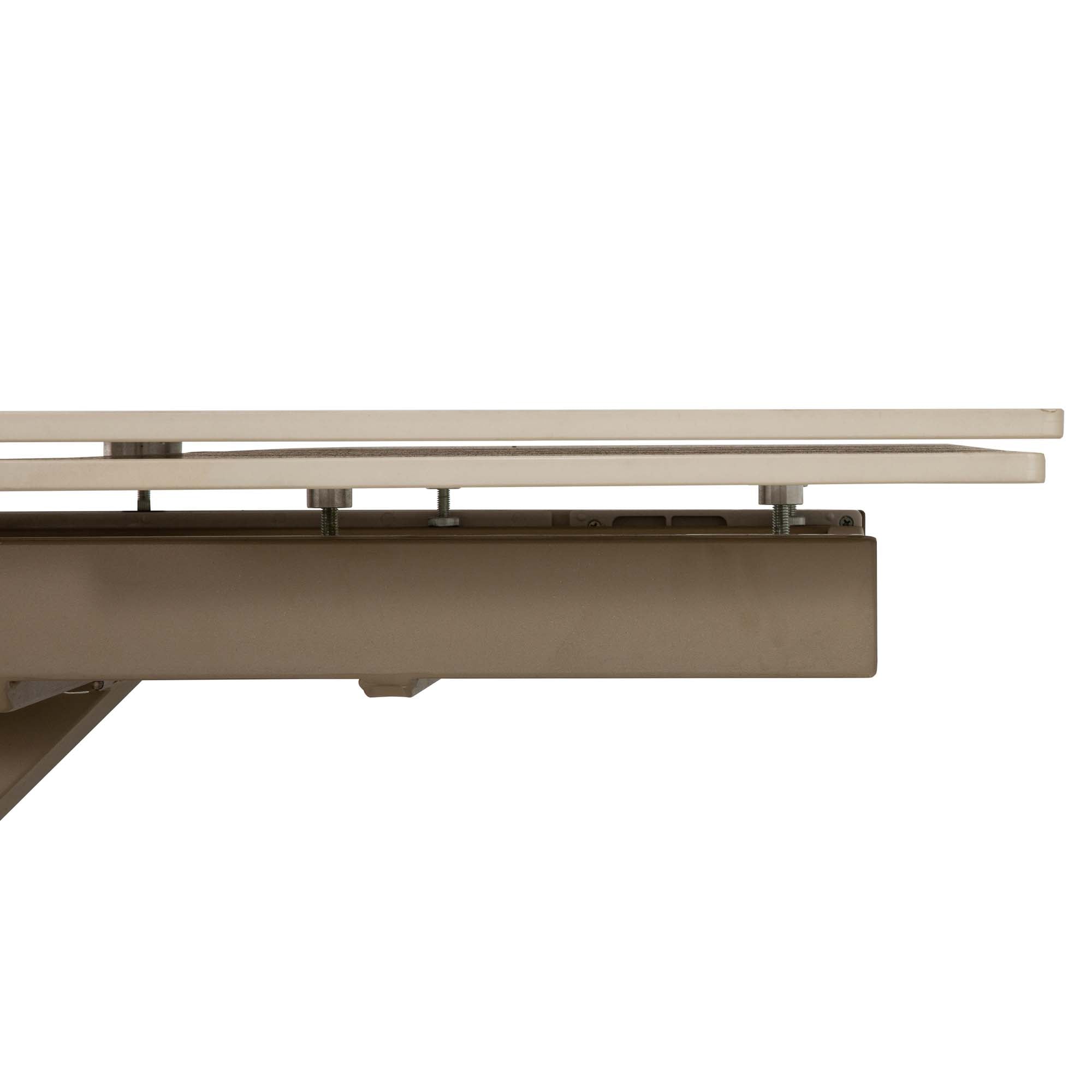 Baroque Travertine Extendable Dining Table