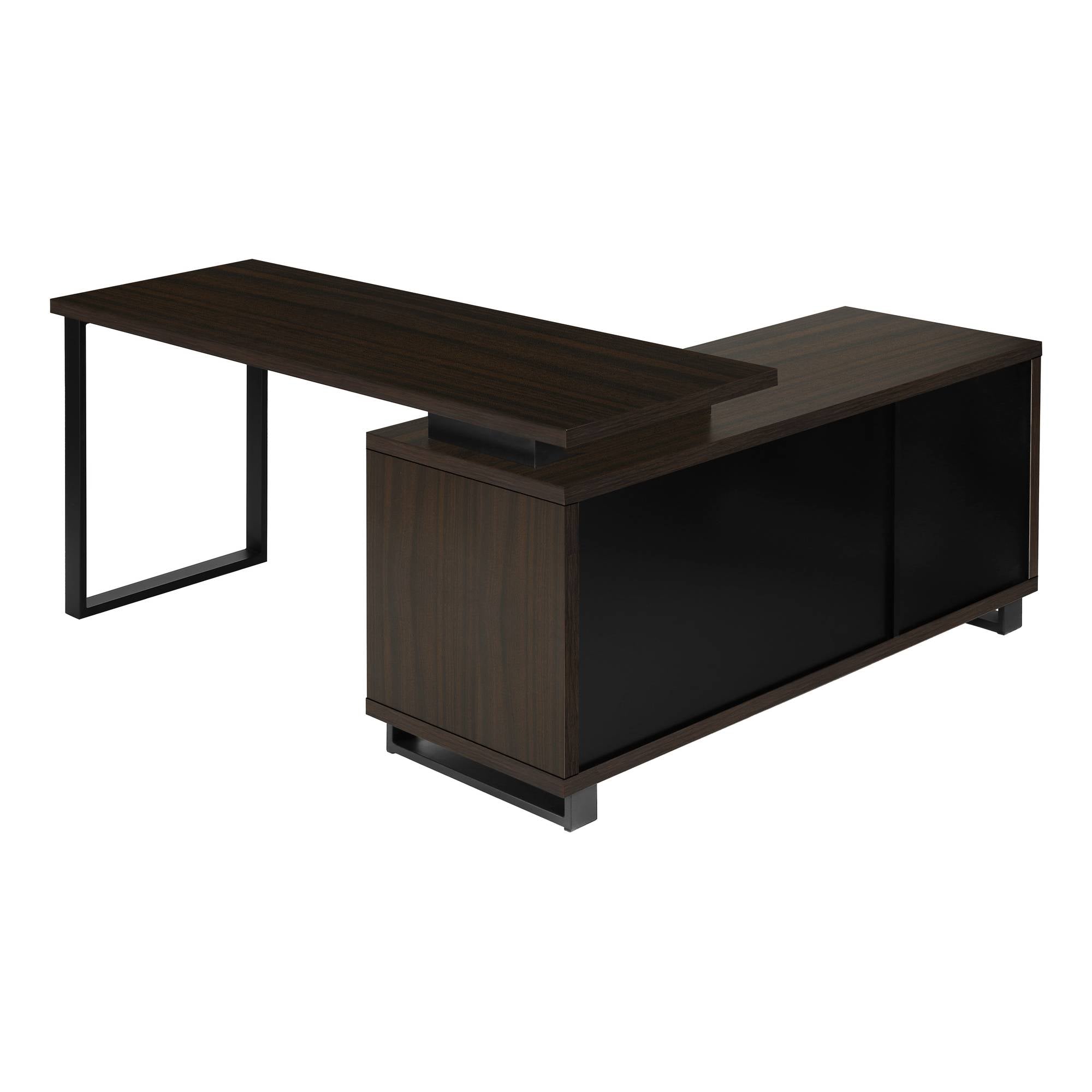 Nexora 72-inch espresso office desk by Monarch Specialties with a spacious workspace and modern design.