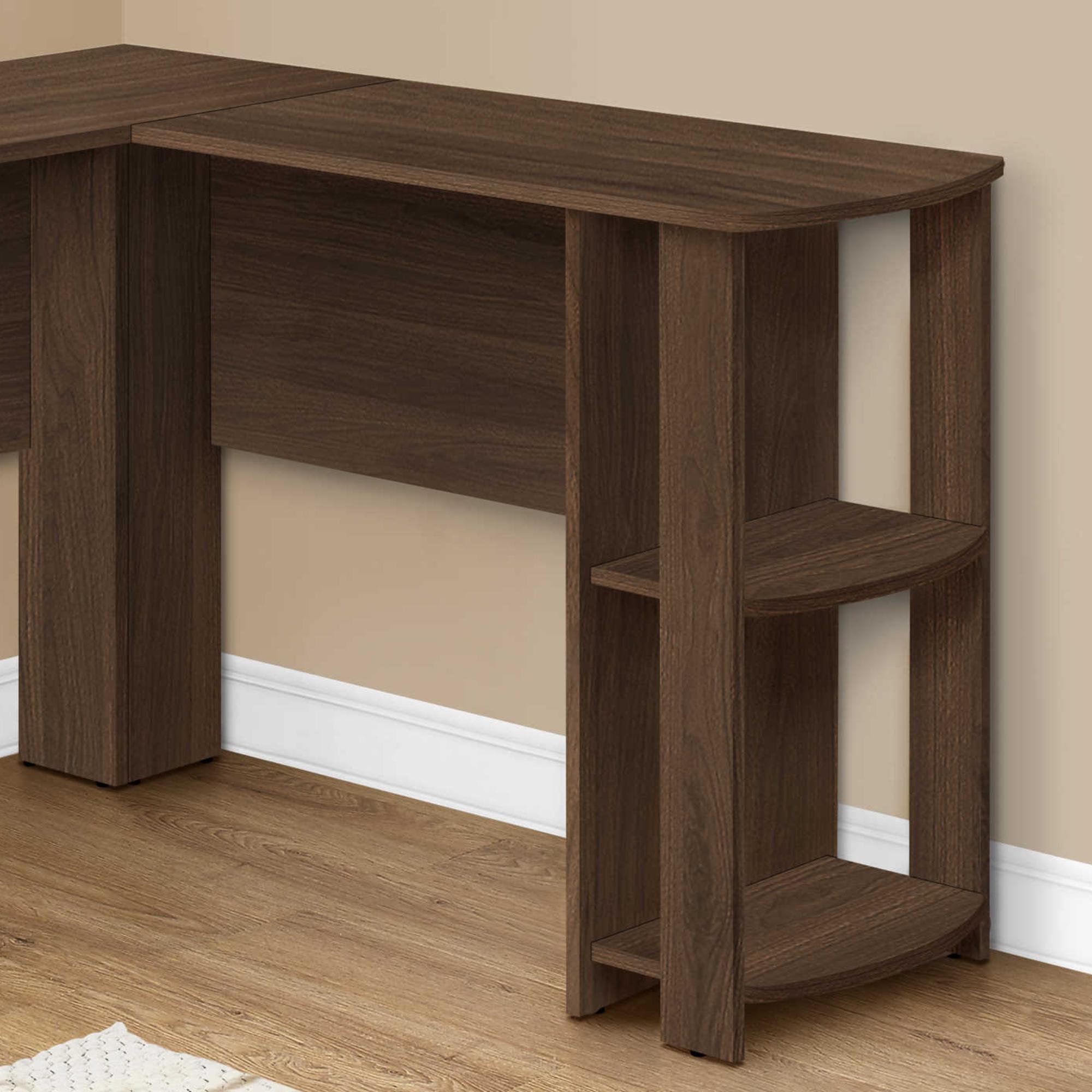 Monarch Specialties Corex Office Desk with spacious surface and modern design, ideal for home or office workspace.