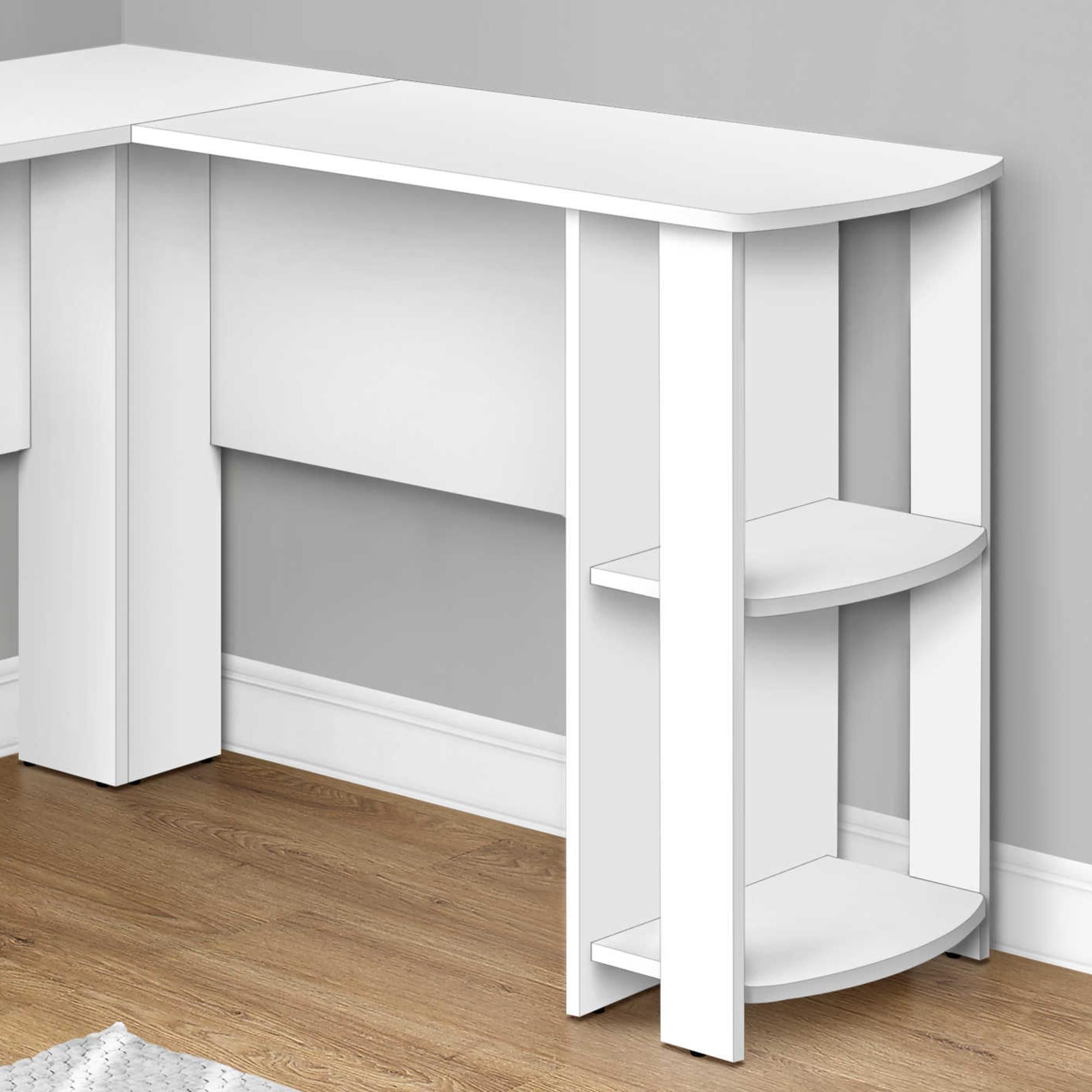 Monarch Specialties Corex Office Desk with spacious work surface and modern design, ideal for home or office workspace.