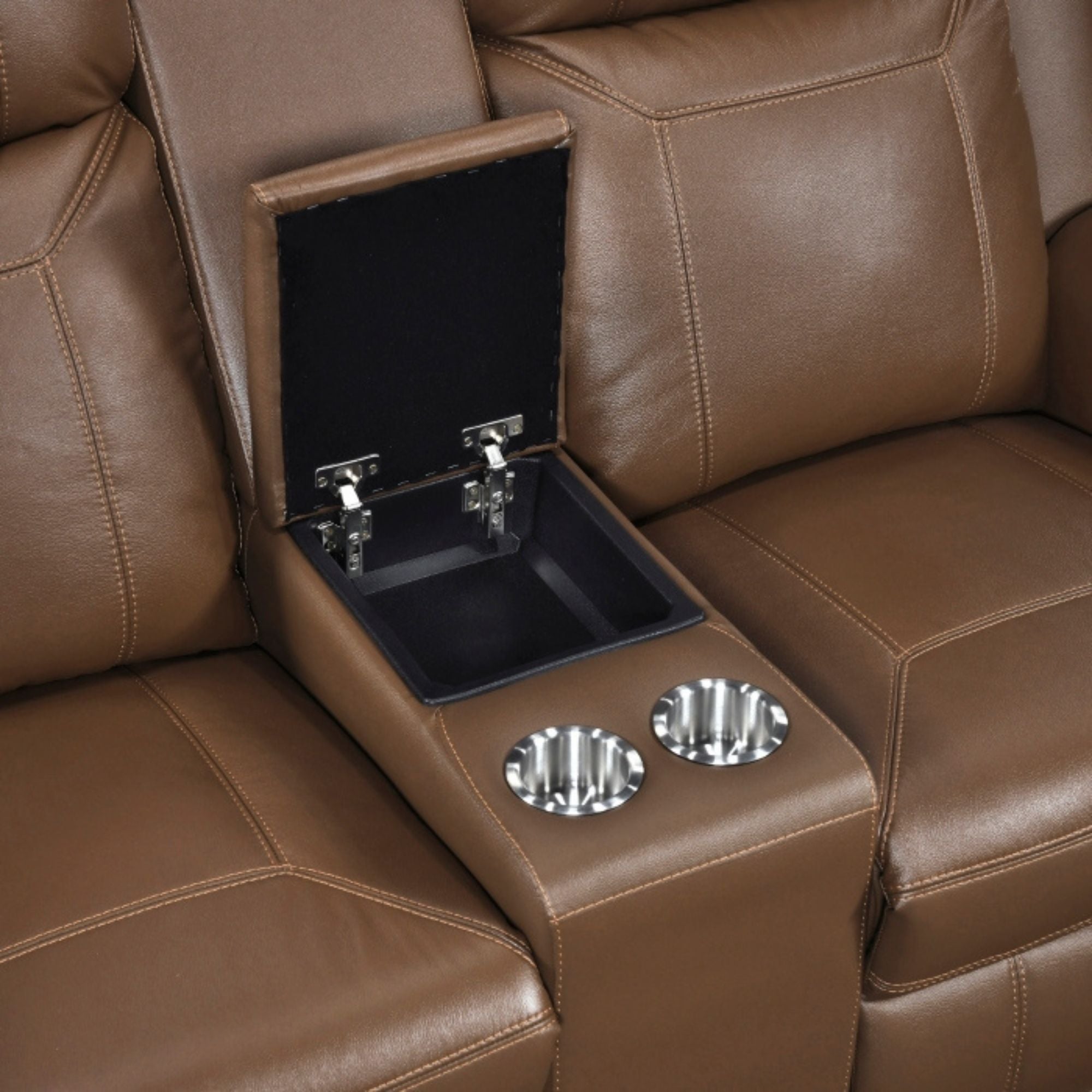 Ensemble de meubles inclinables Lancaster en chenille grise
