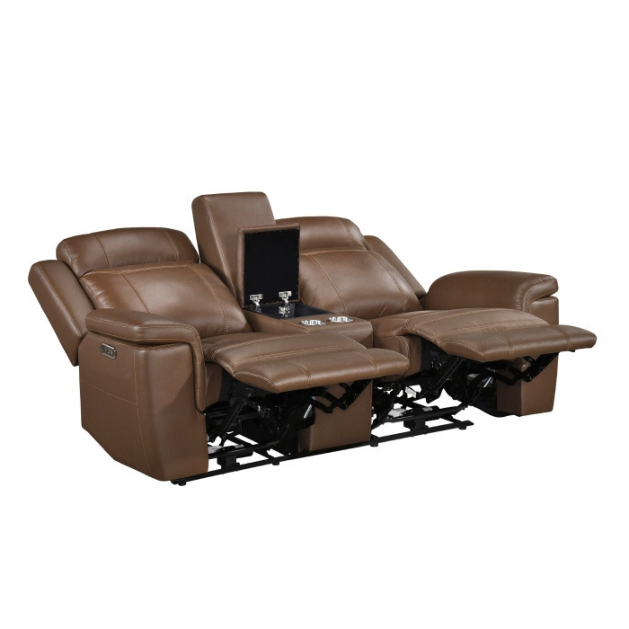 Ensemble de meubles inclinables Lancaster en chenille grise