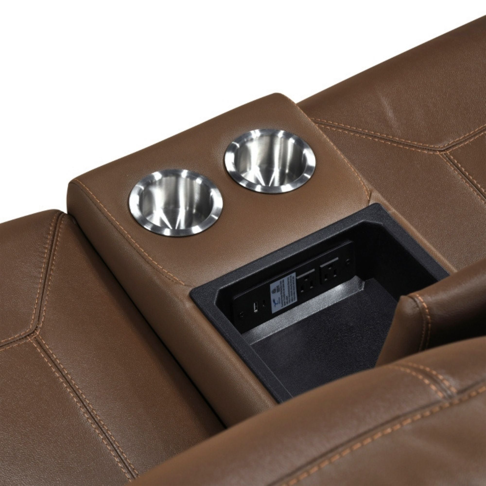 Ensemble de meubles inclinables Lancaster en chenille grise