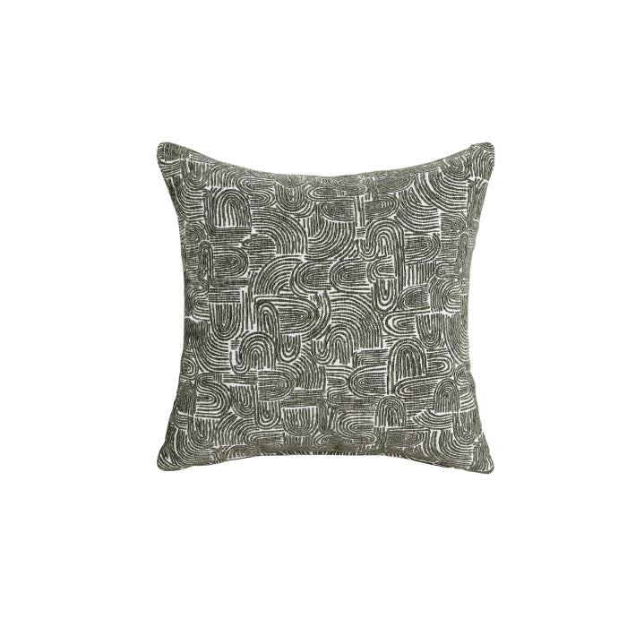 Green Chenille 2-Piece L-Shaped Sectional with Chaise
