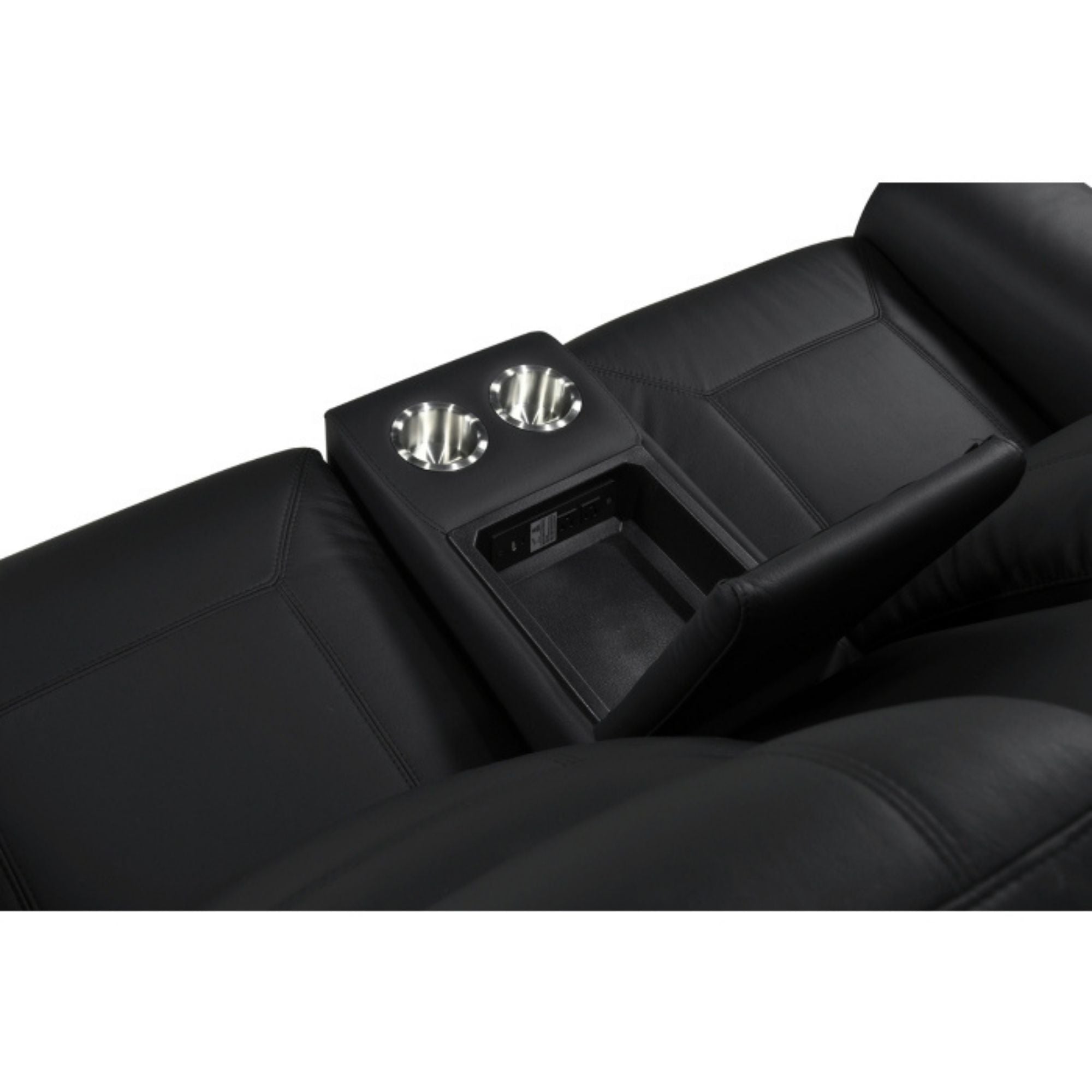 Ensemble de meubles inclinables Lancaster en chenille grise