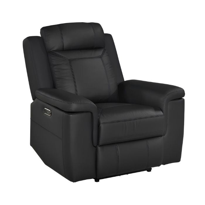 Ensemble de meubles inclinables Lancaster en chenille grise