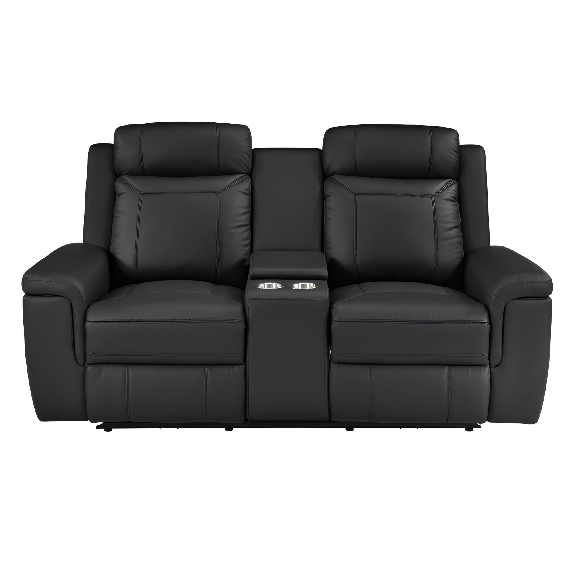 Ensemble de meubles inclinables Lancaster en chenille grise