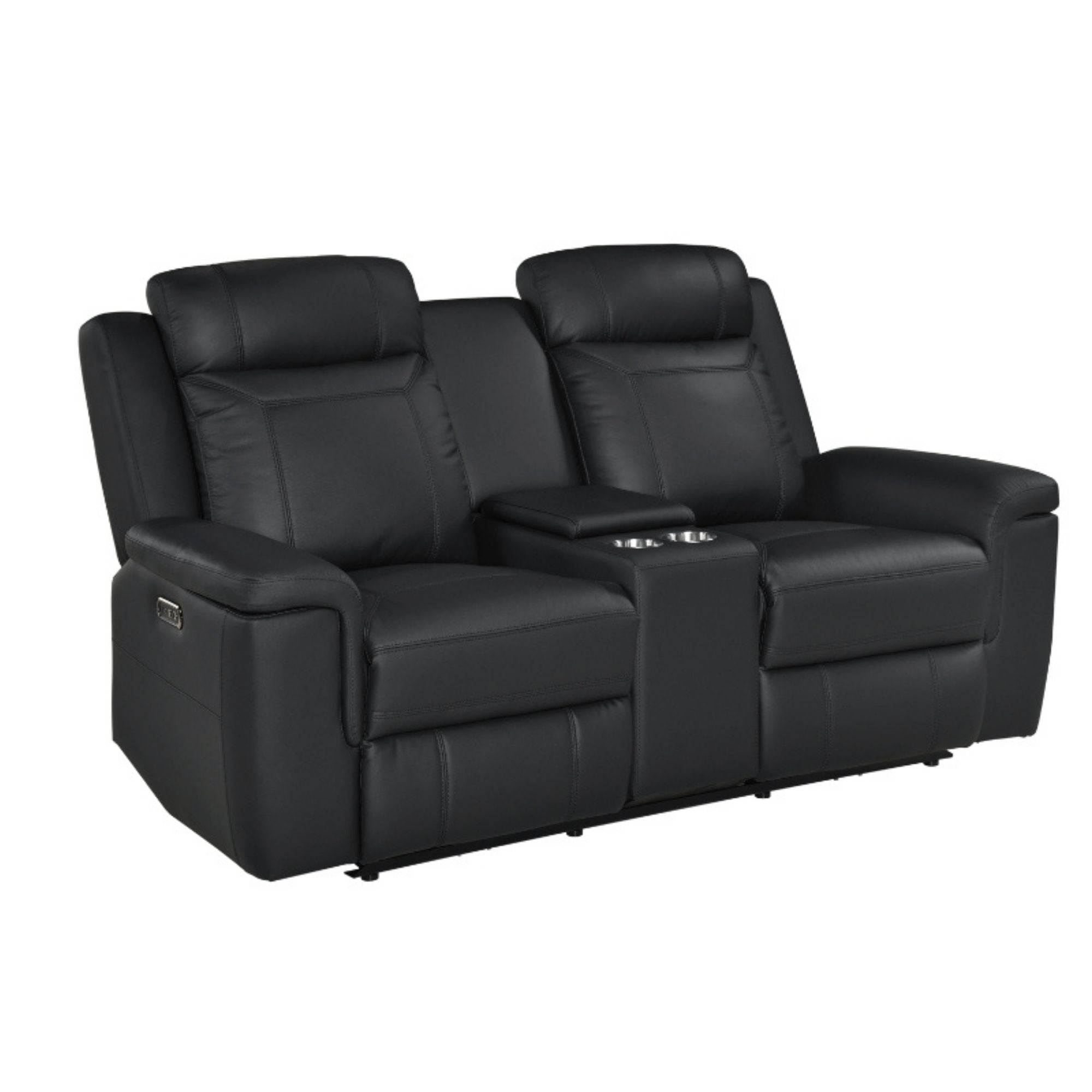 Ensemble de meubles inclinables Lancaster en chenille grise