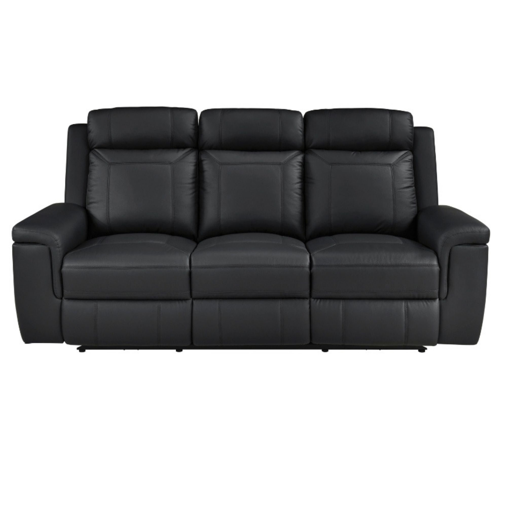 Ensemble de meubles inclinables Lancaster en chenille grise