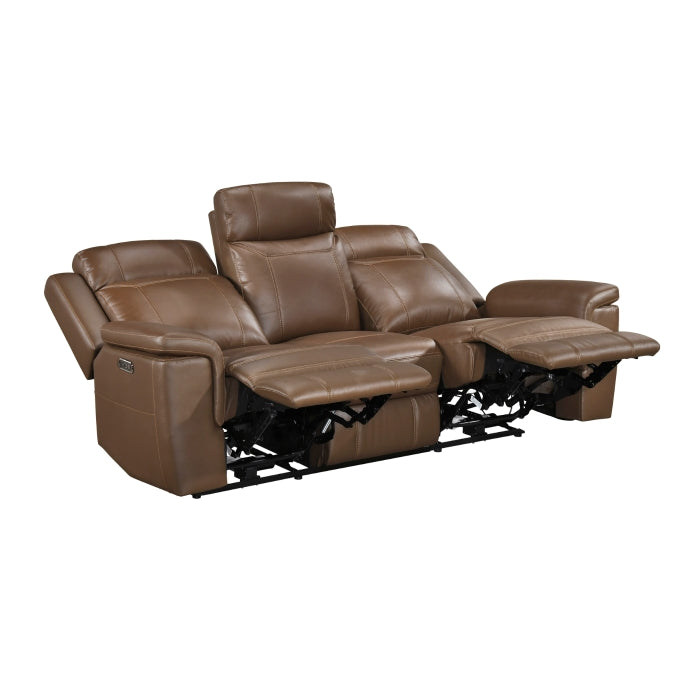 Ensemble de meubles inclinables Lancaster en chenille grise