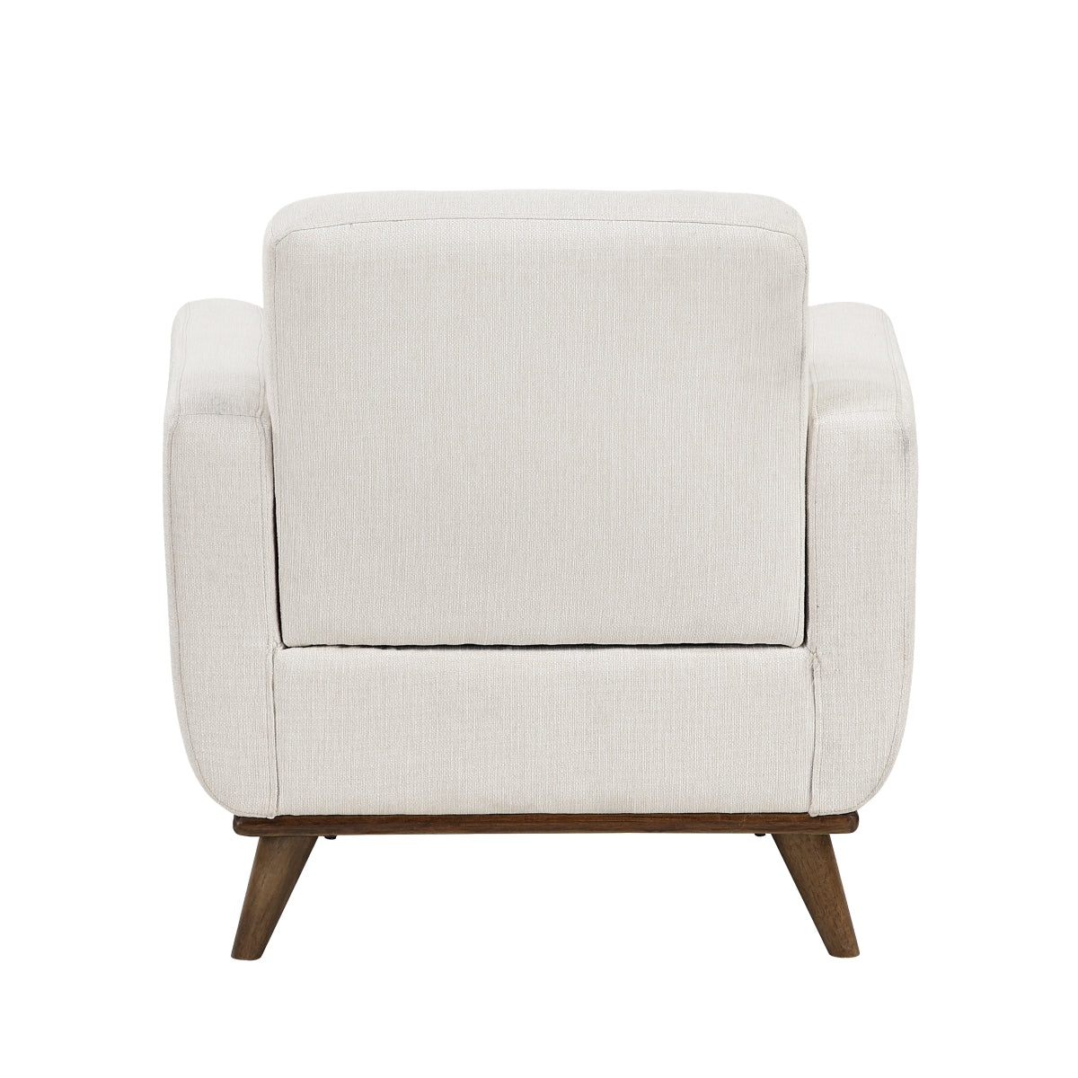 Cream fabric chair from the Martina Collection by M.A.F, showcasing plush upholstery and modern sofa design.