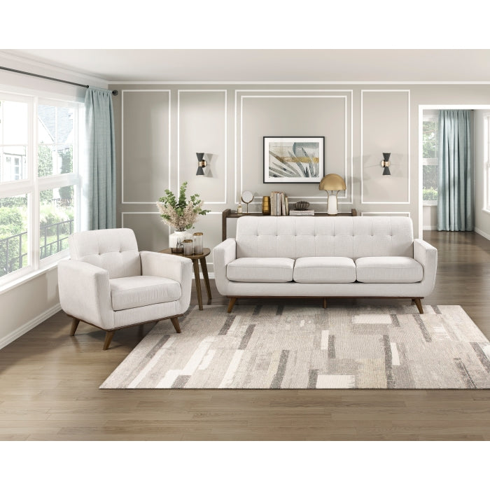Martina Collection Fabric Sofa in Cream | CastleUp Experience Centre Online Furniture