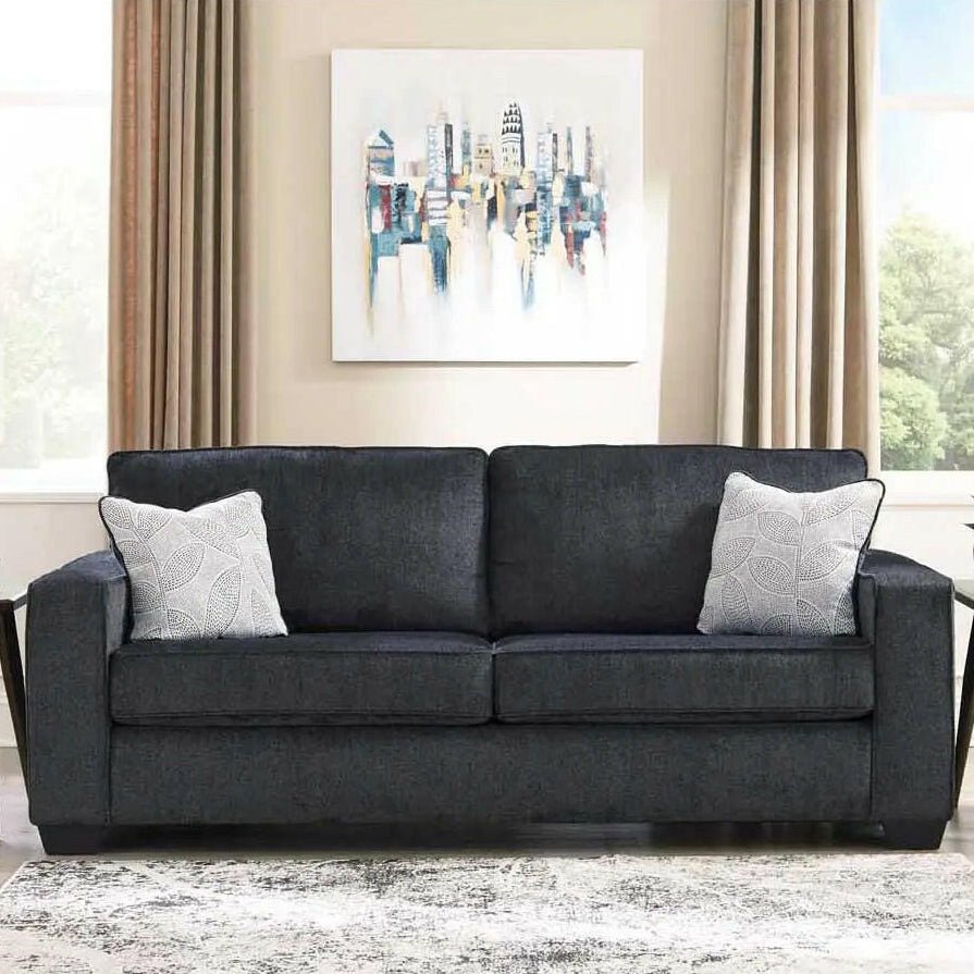 Ashley Altari Fabric Sofa in Slate.